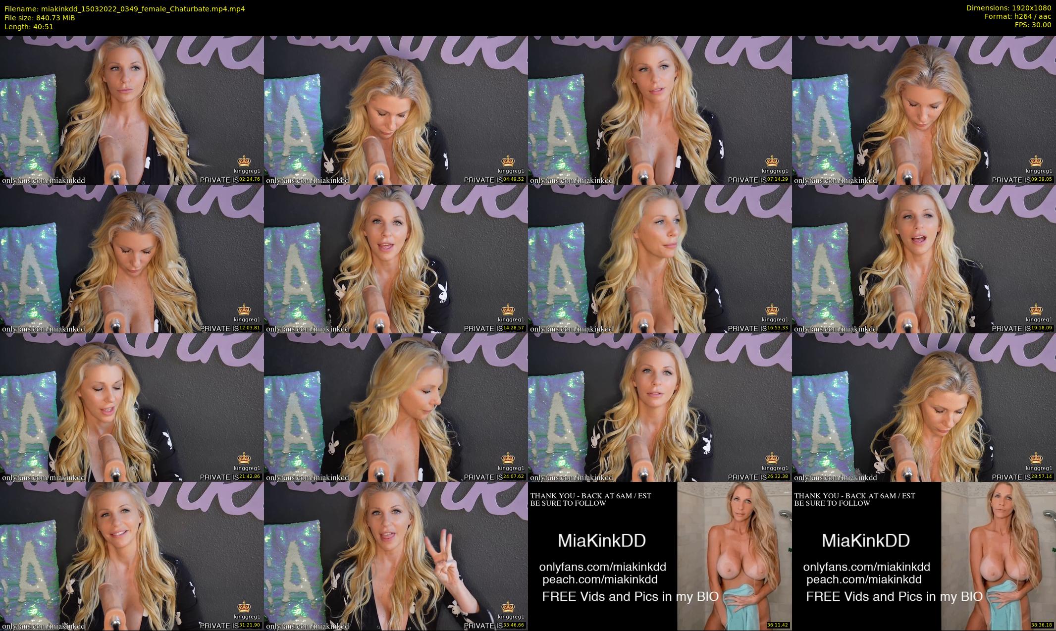 miakinkdd — 41 minute Chaturbate female cam show recording, 1080p, Mar 15, 2022