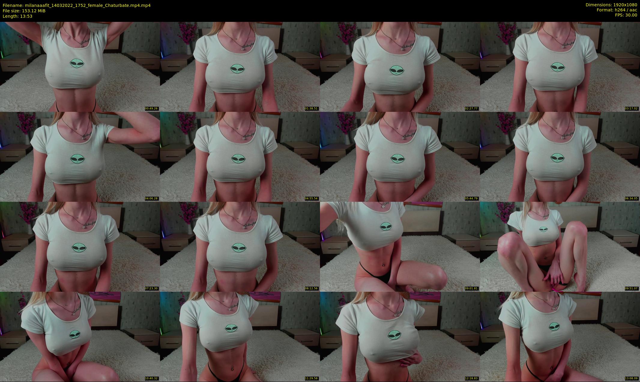 milanaaafit — 14 minute Chaturbate couple cam show recording, 1080p, Mar 14, 2022