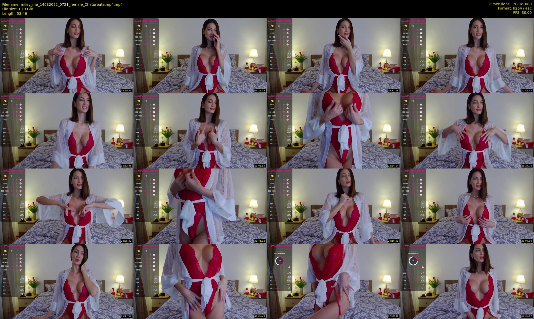 miley_me — 54 minute Chaturbate female cam show recording, 1080p, Mar 14, 2022