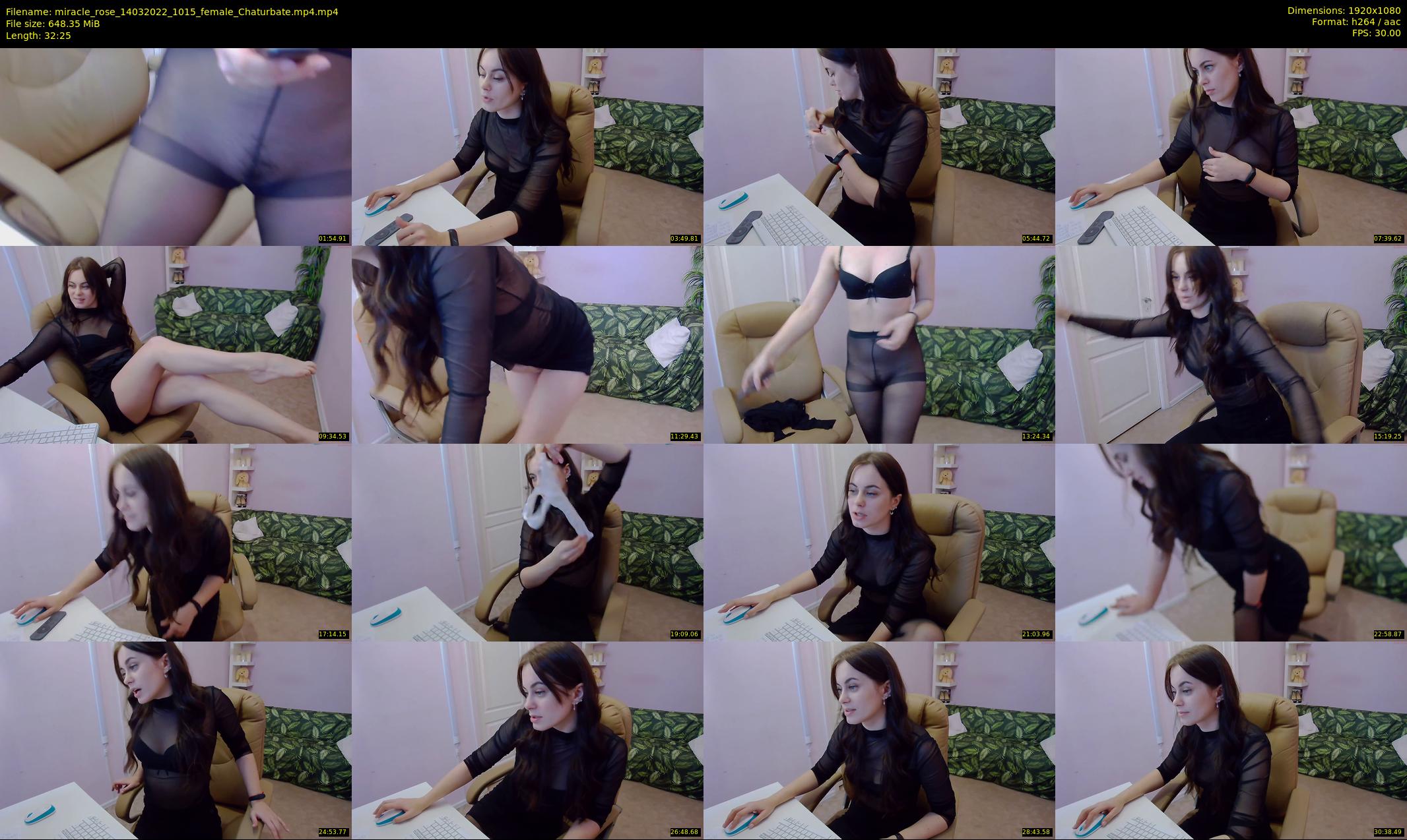 miracle_rose — 33 minute Chaturbate female cam show recording, 1080p, Mar 14, 2022