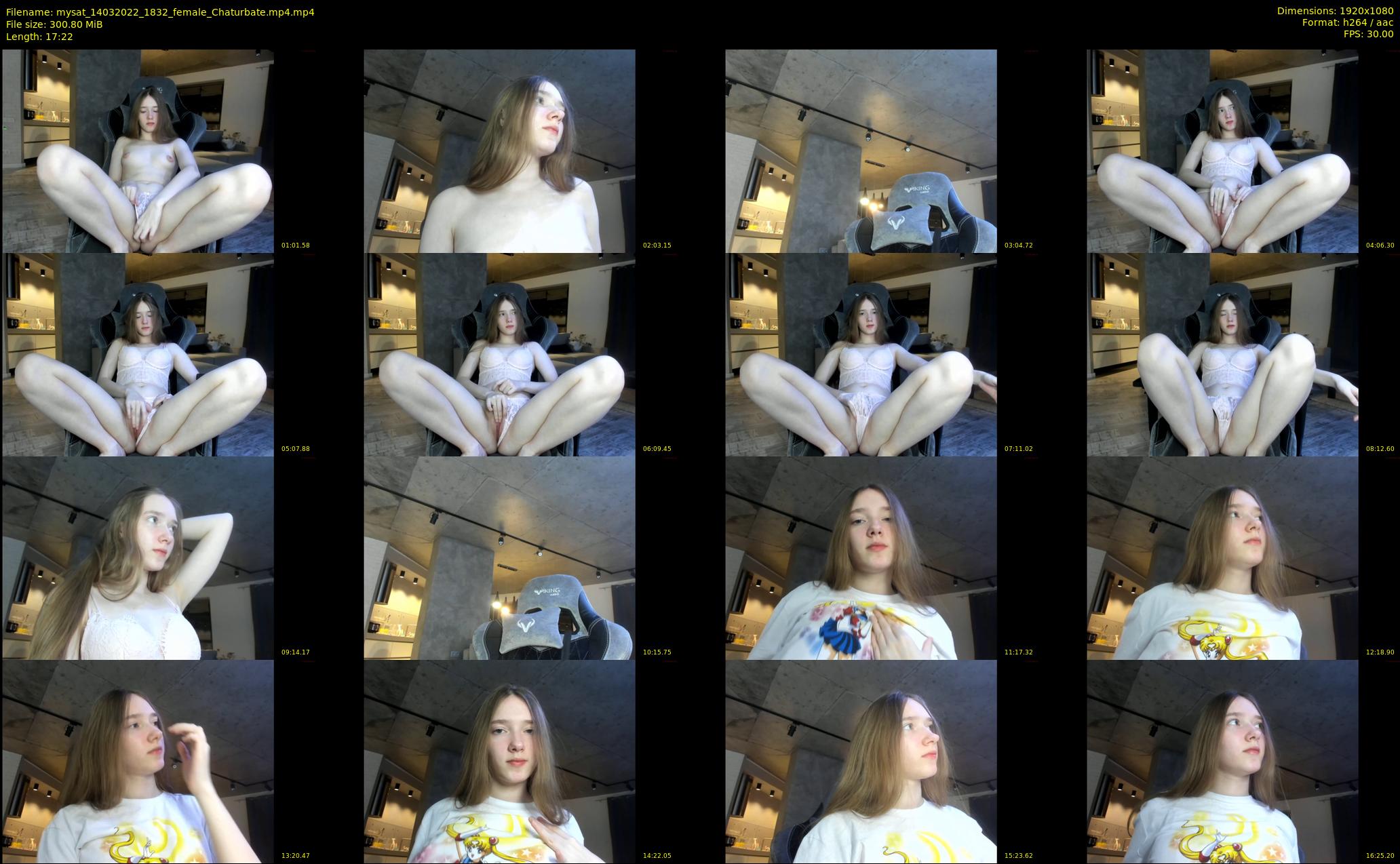mysat — 18 minute Chaturbate female cam show recording, 1080p, Mar 14, 2022