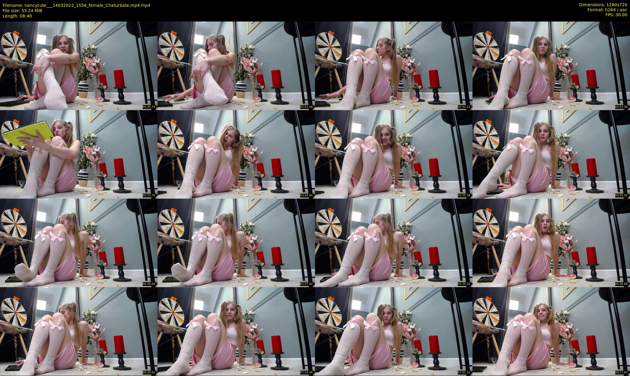 nancycute__ — 9 minute Chaturbate female cam show recording, 720p, Mar 14, 2022