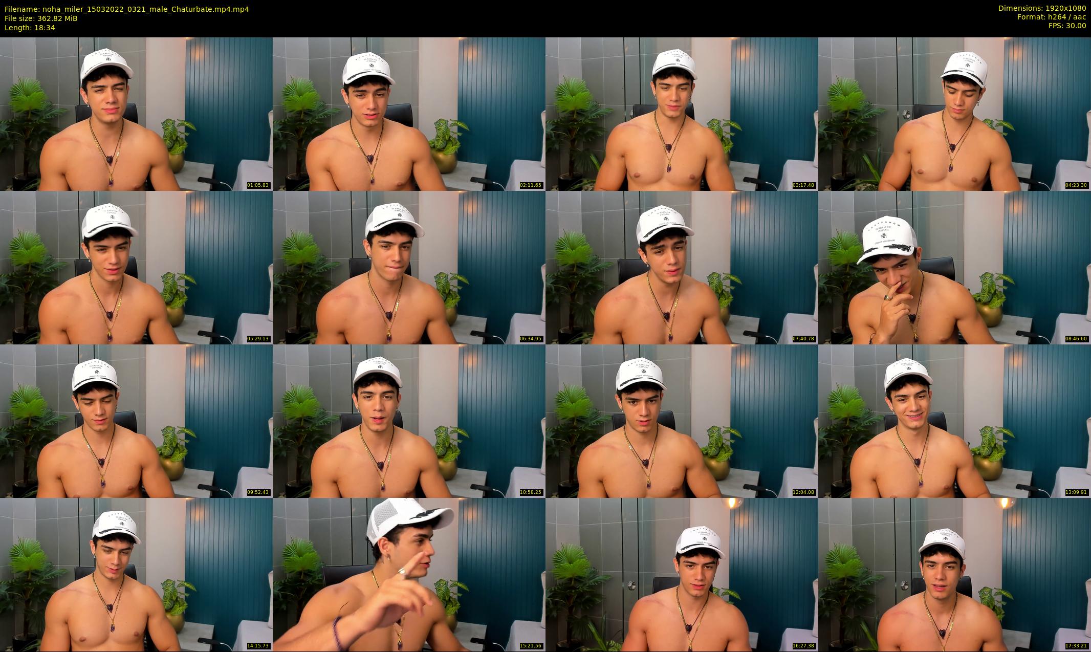 noha_miler — 19 minute Chaturbate male cam show recording, 1080p, Mar 15, 2022