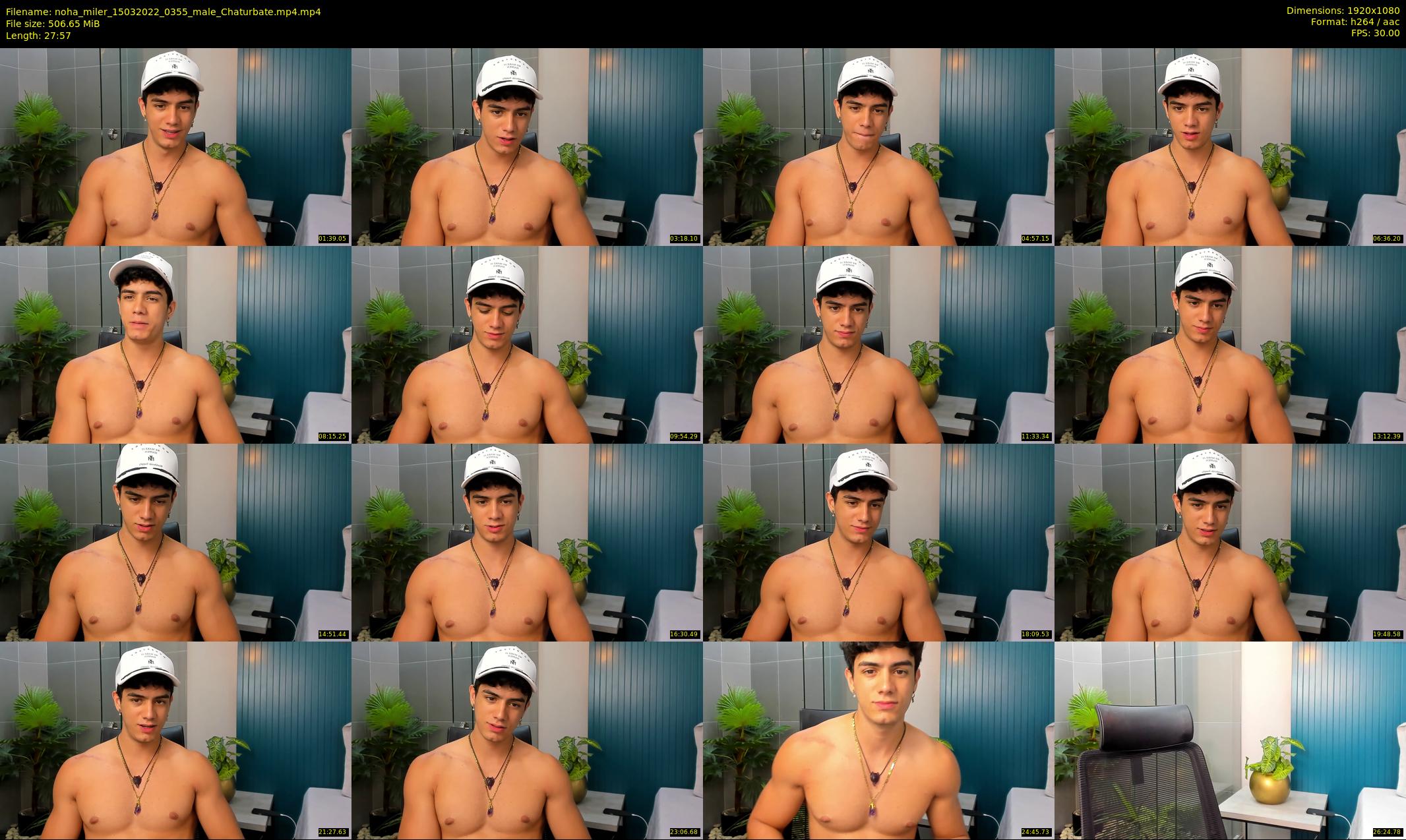 noha_miler — 28 minute Chaturbate male cam show recording, 1080p, Mar 15, 2022