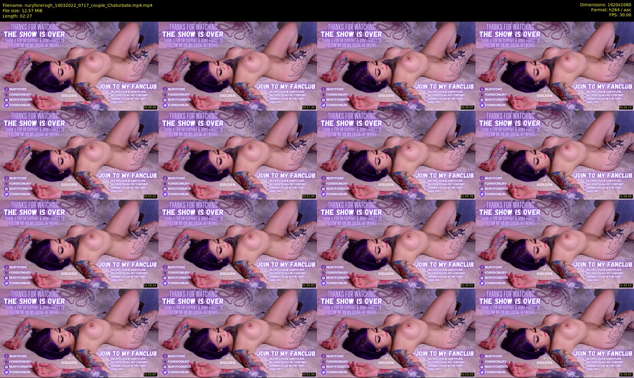 nuryforerogh — 3 minute Chaturbate female cam show recording, 1080p, Mar 14, 2022