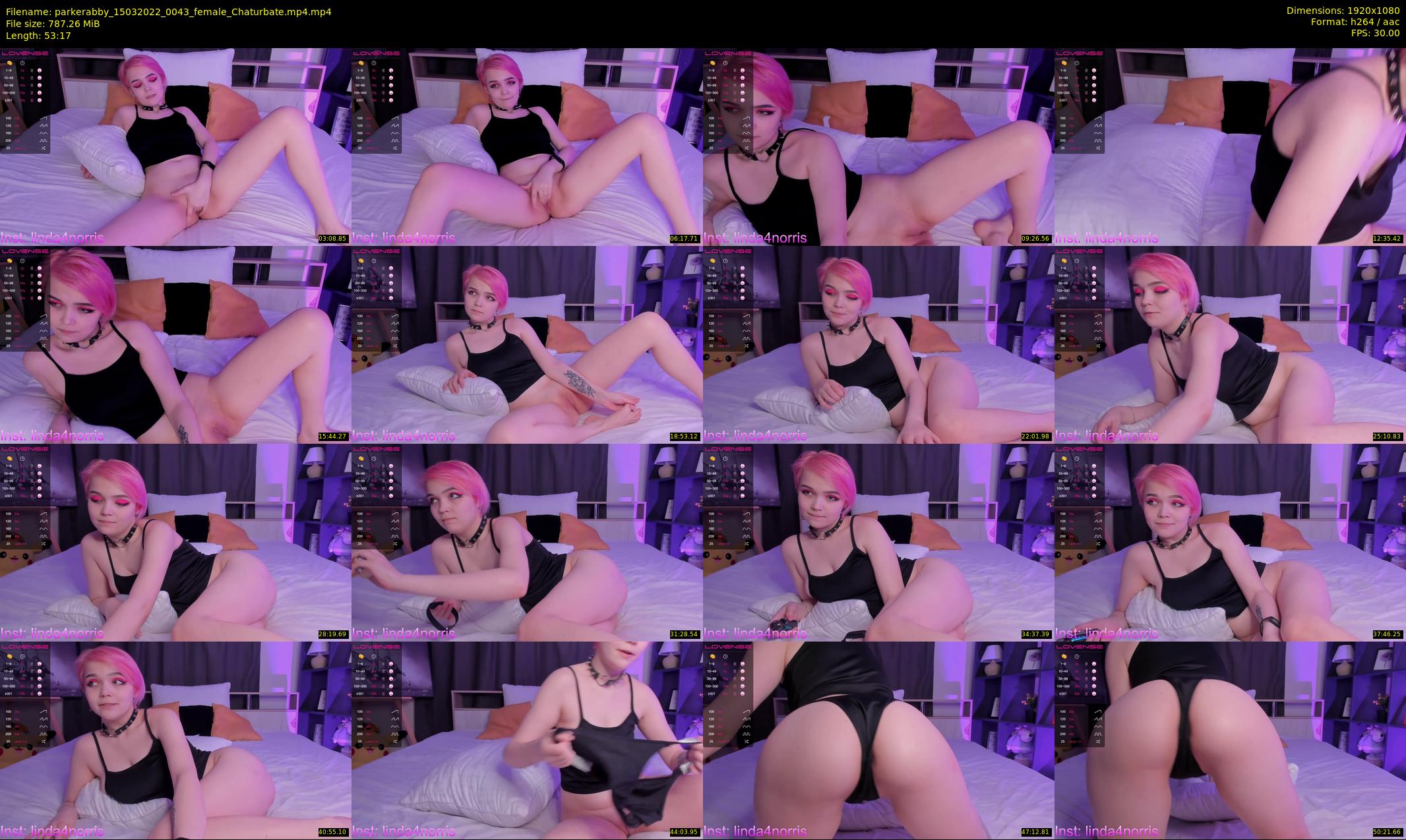 parkerabby — 54 minute Chaturbate couple cam show recording, 1080p, Mar 15, 2022