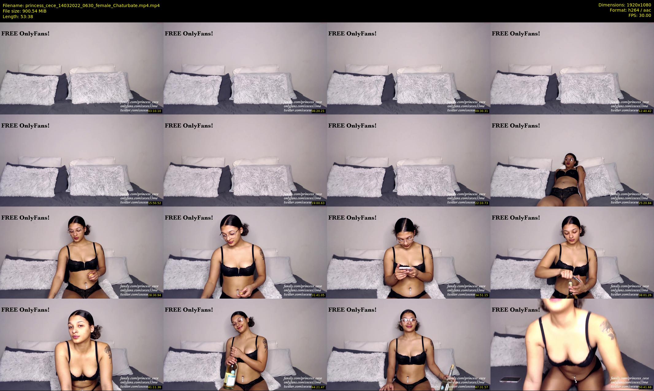 princess_cece — 54 minute Chaturbate female cam show recording, 1080p, Mar 14, 2022