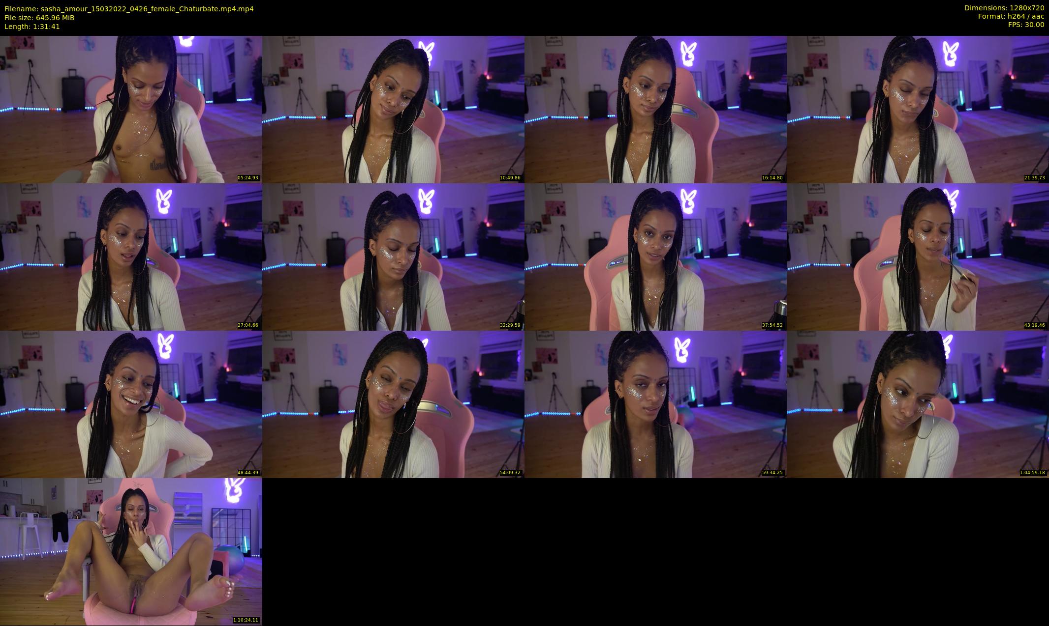 sasha_amour — 92 minute Chaturbate female cam show recording, 720p, Mar 15, 2022