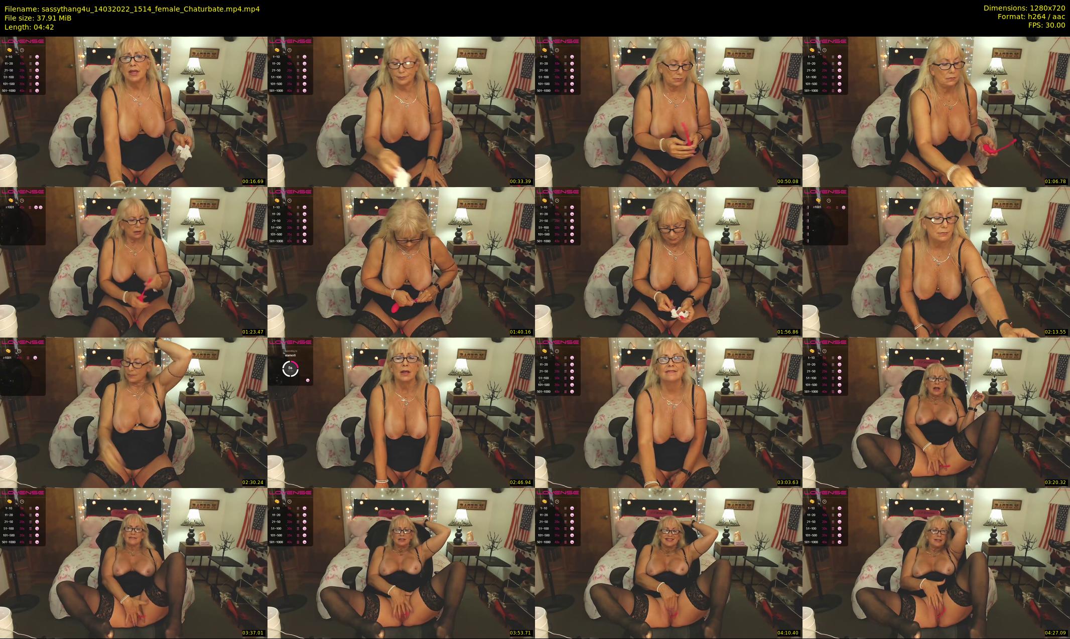 sassythang4u — 5 minute Chaturbate female cam show recording, 720p, Mar 14, 2022