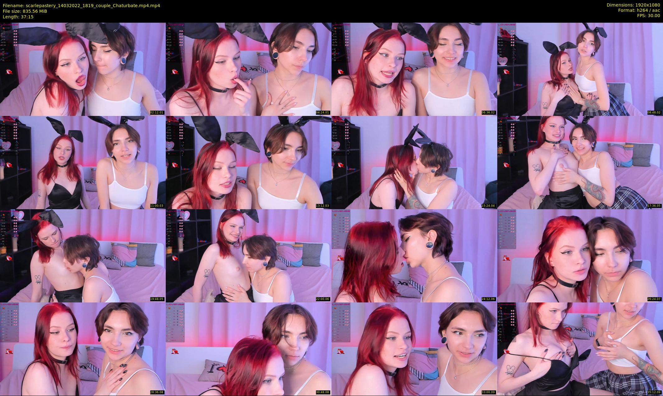 scarlepastery — 38 minute Chaturbate couple cam show recording, 1080p, Mar 14, 2022