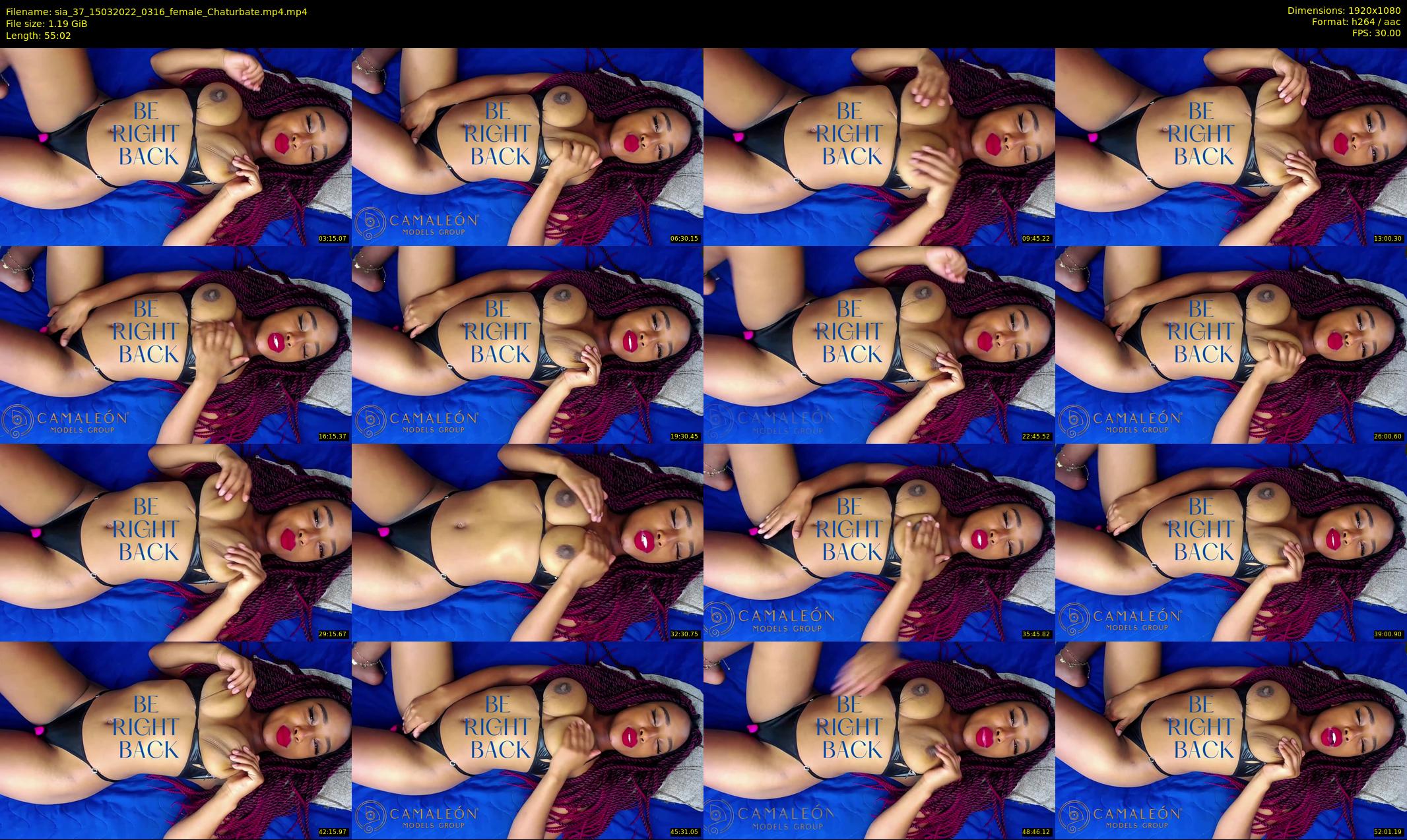 sia_37 — 56 minute Chaturbate female cam show recording, 1080p, Mar 15, 2022