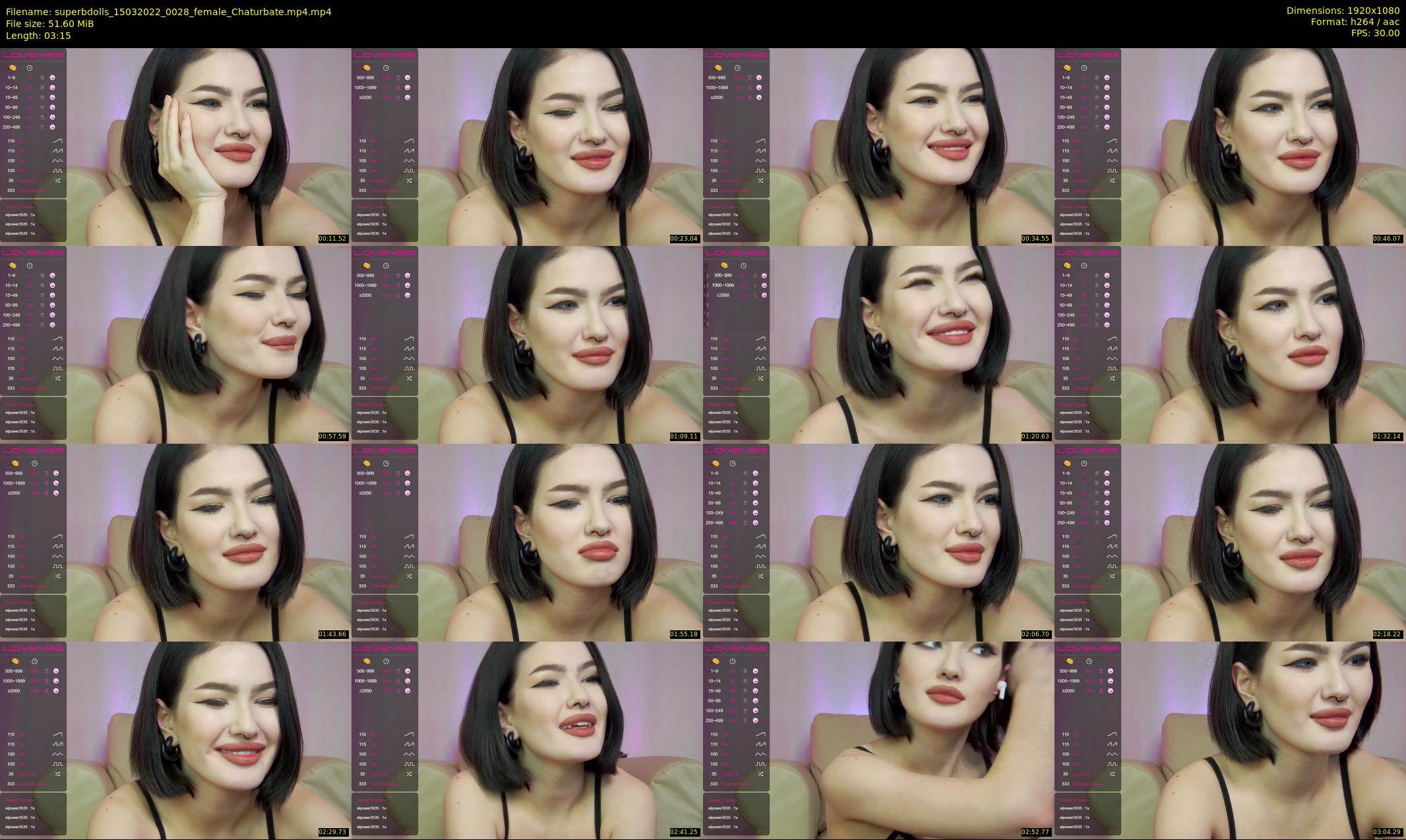 superbdolls — 4 minute Chaturbate couple cam show recording, 1080p, Mar 15, 2022