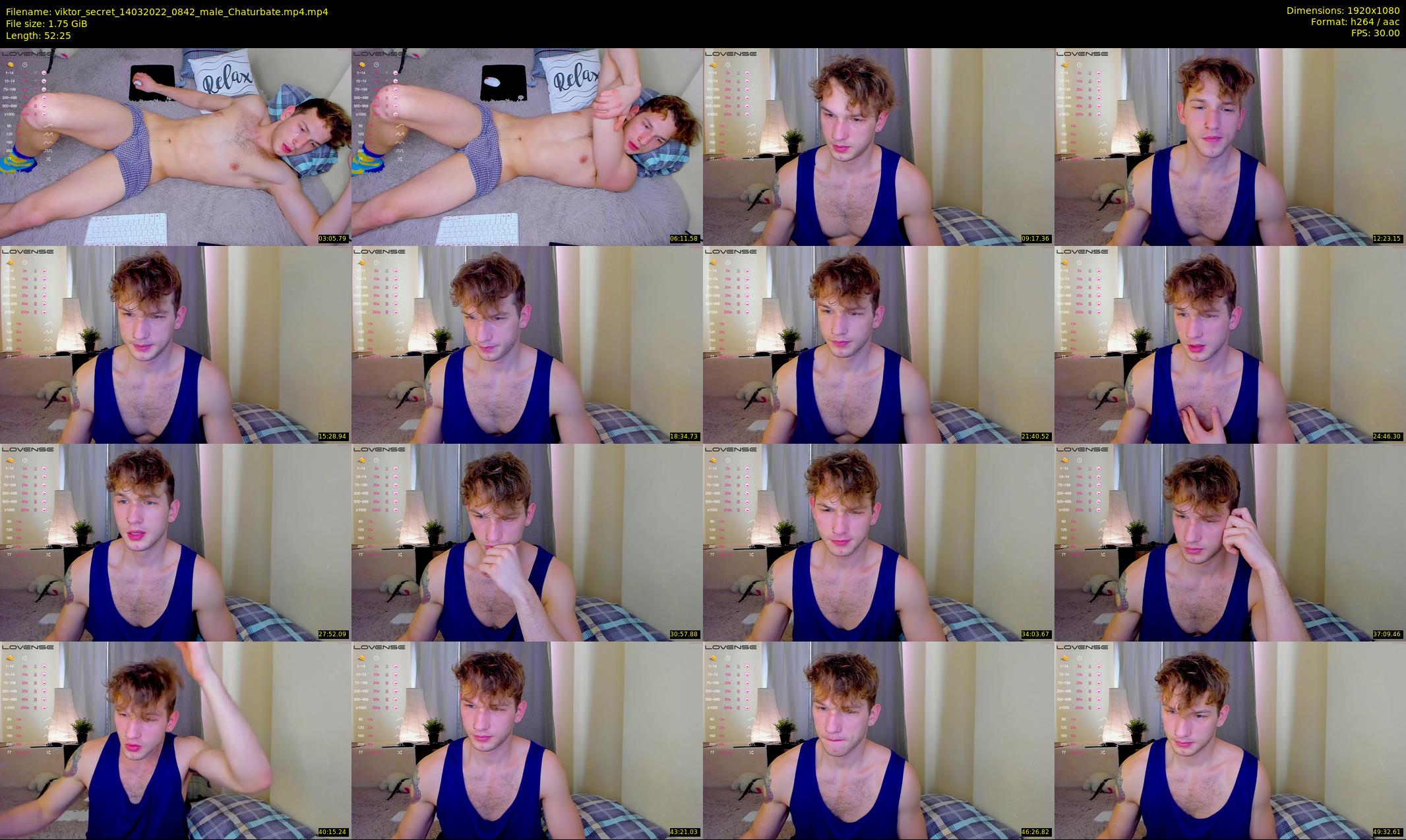 viktor_secret — 53 minute Chaturbate male cam show recording, 1080p, Mar 14, 2022