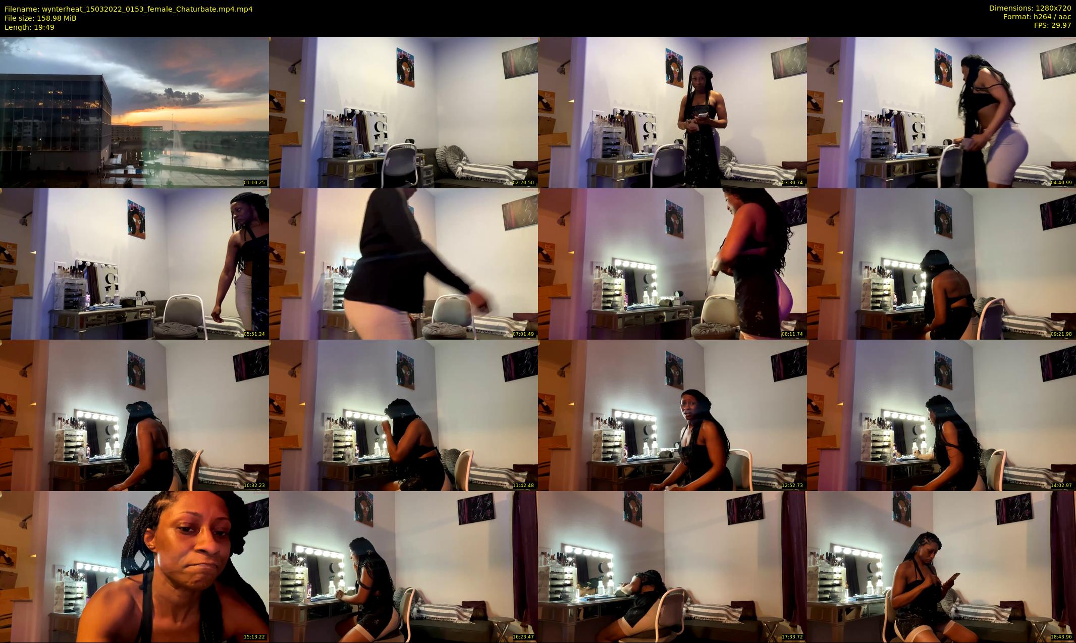 wynterheat — 20 minute Chaturbate female cam show recording, 720p, Mar 15, 2022