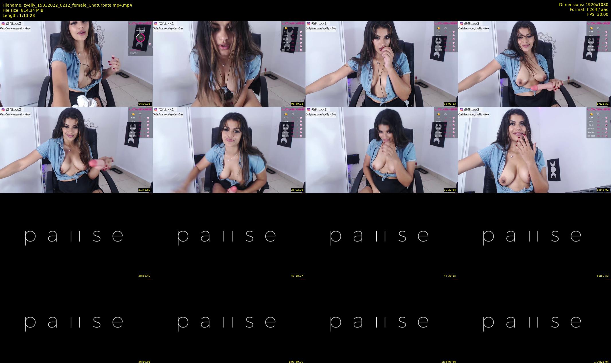 zyelly — 74 minute Chaturbate female cam show recording, 1080p, Mar 15, 2022