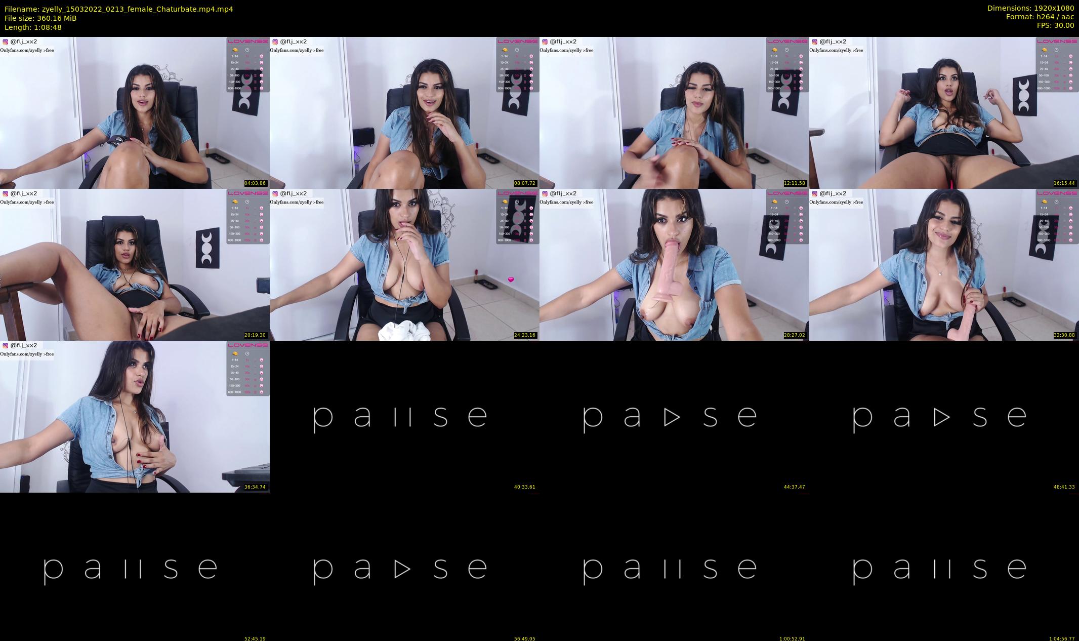 zyelly — 69 minute Chaturbate female cam show recording, 1080p, Mar 15, 2022