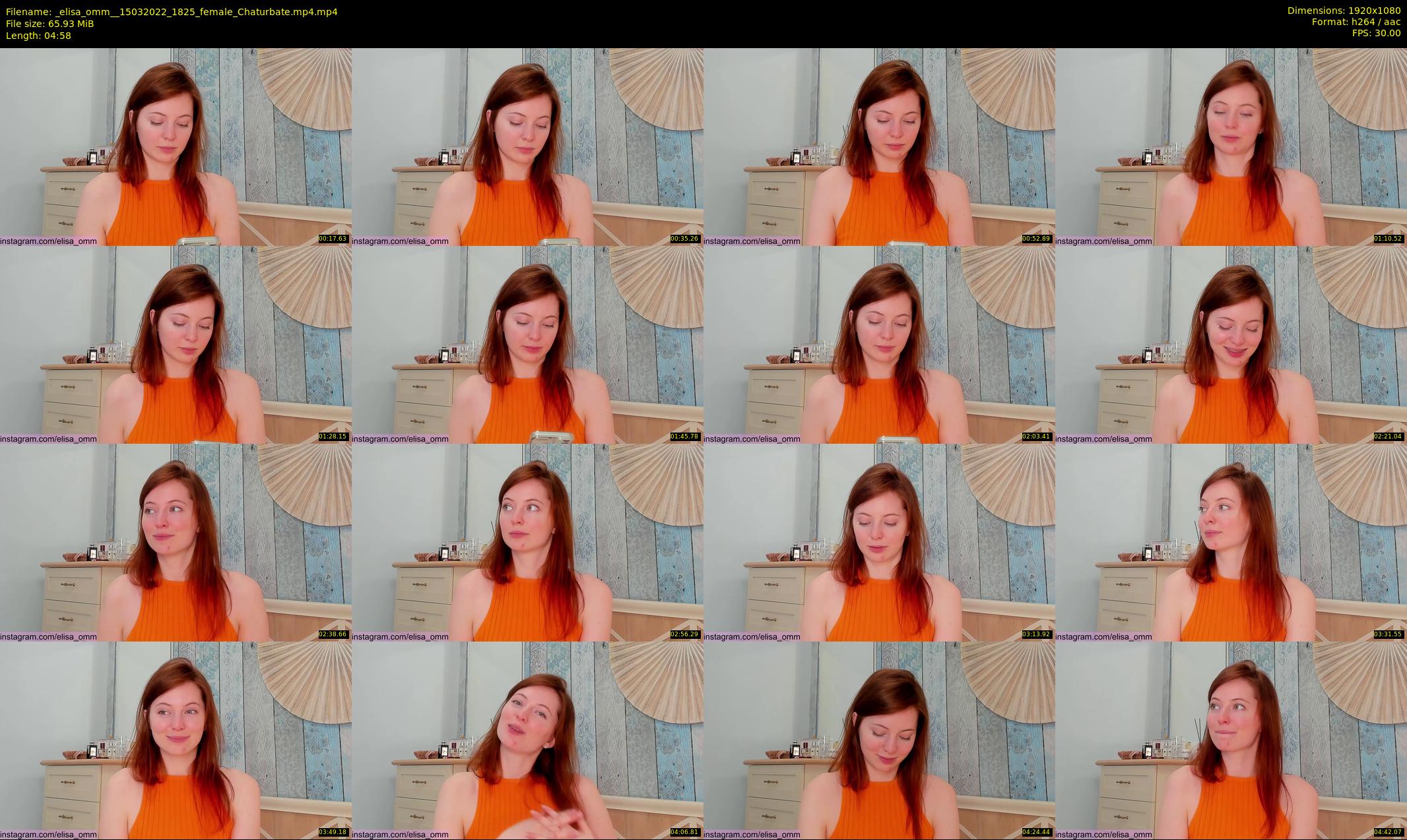 _elisa_omm_ — 5 minute Chaturbate female cam show recording, 1080p, Mar 15, 2022
