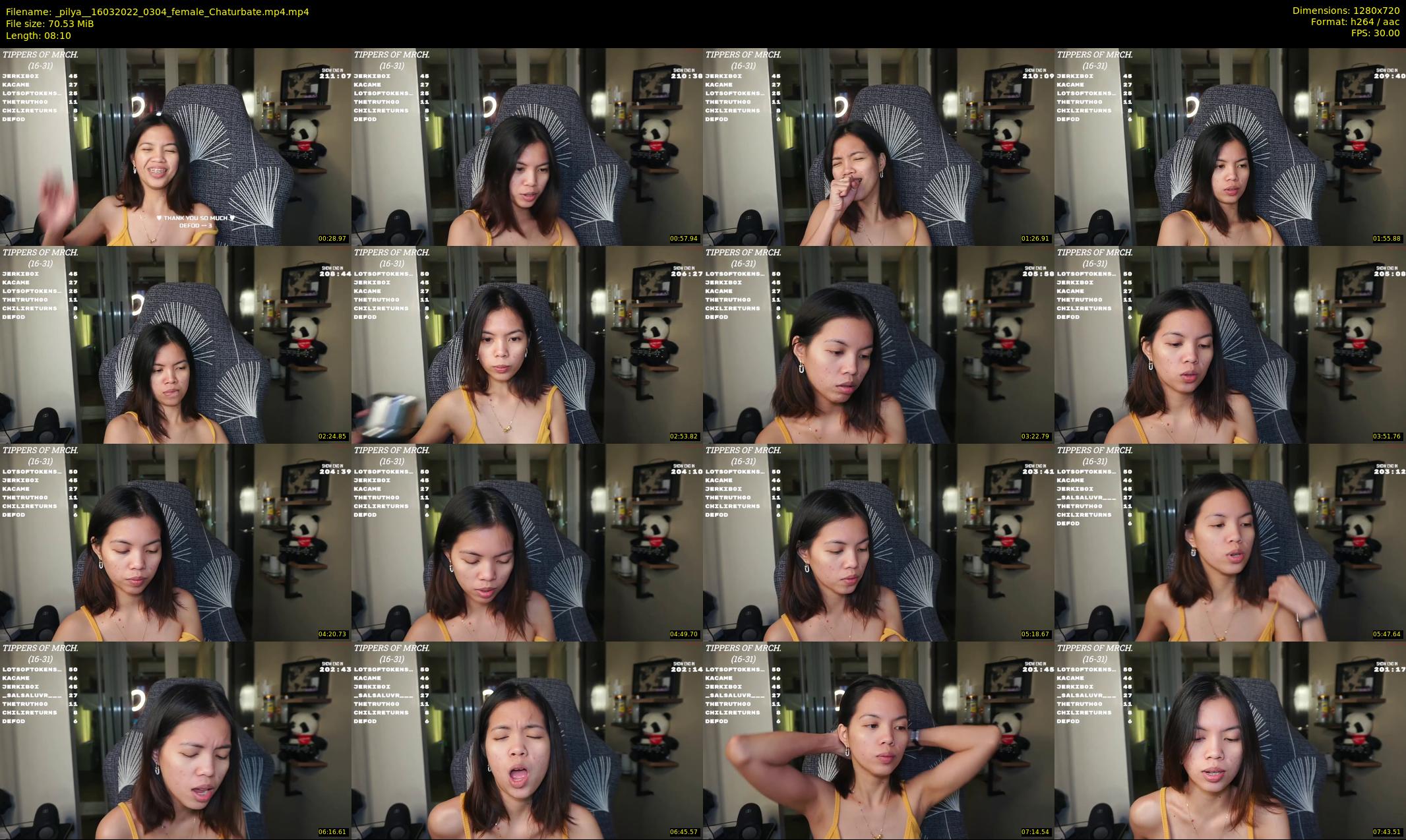 _pilya_ — 9 minute Chaturbate female cam show recording, 720p, Mar 16, 2022