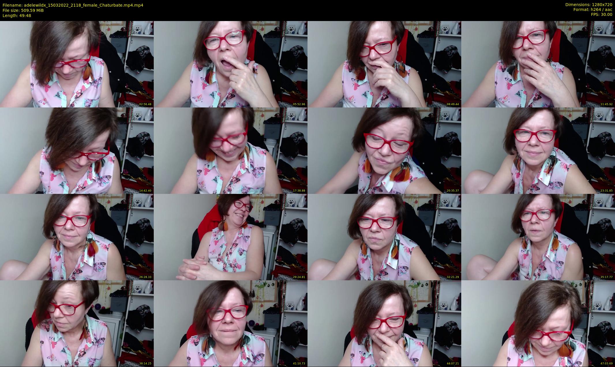 adelewildx — 50 minute Chaturbate female cam show recording, 720p, Mar 15, 2022