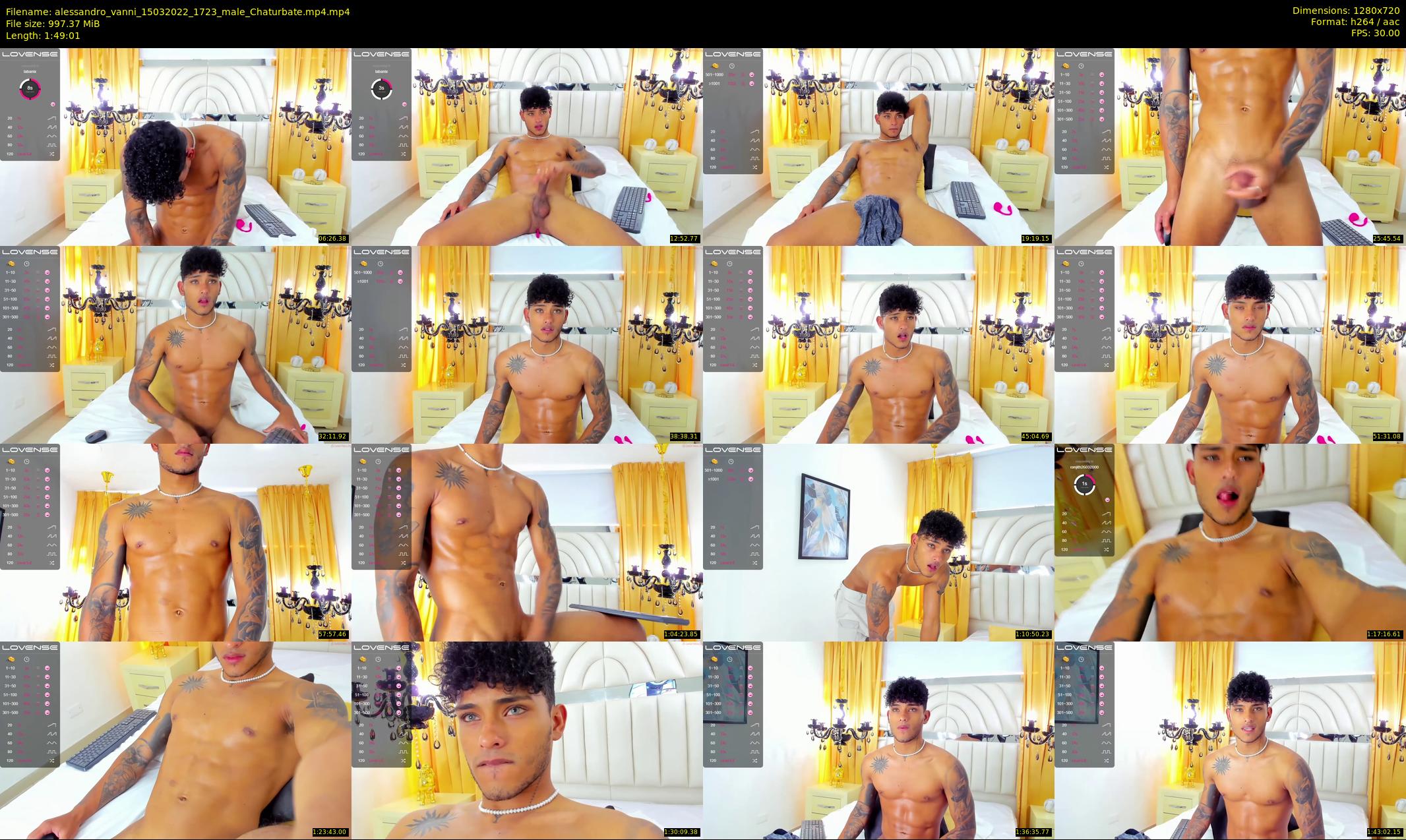 alessandro_vanni — 110 minute Chaturbate male cam show recording, 720p, Mar 15, 2022