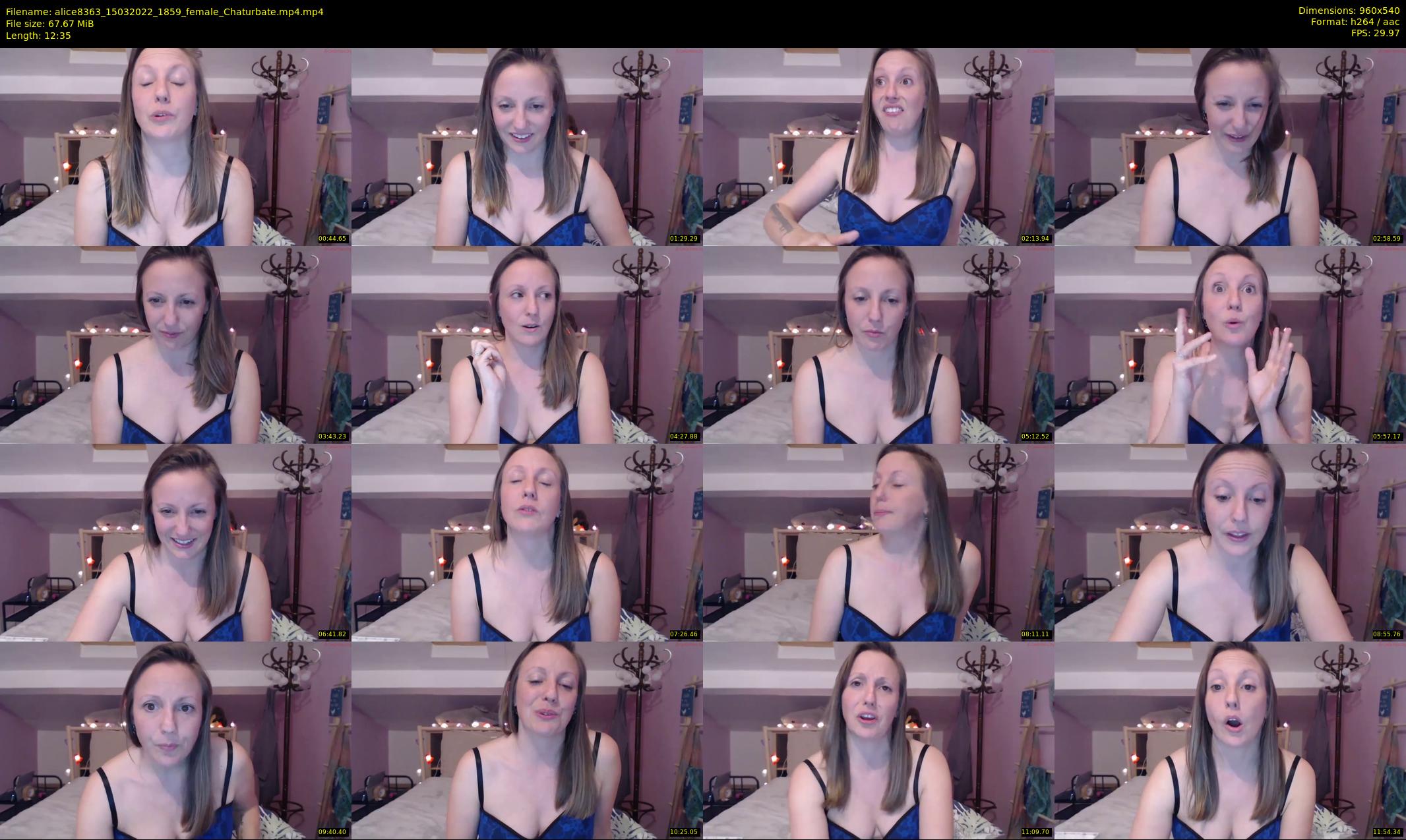 alice8363 — 13 minute Chaturbate female cam show recording, 480p, Mar 15, 2022