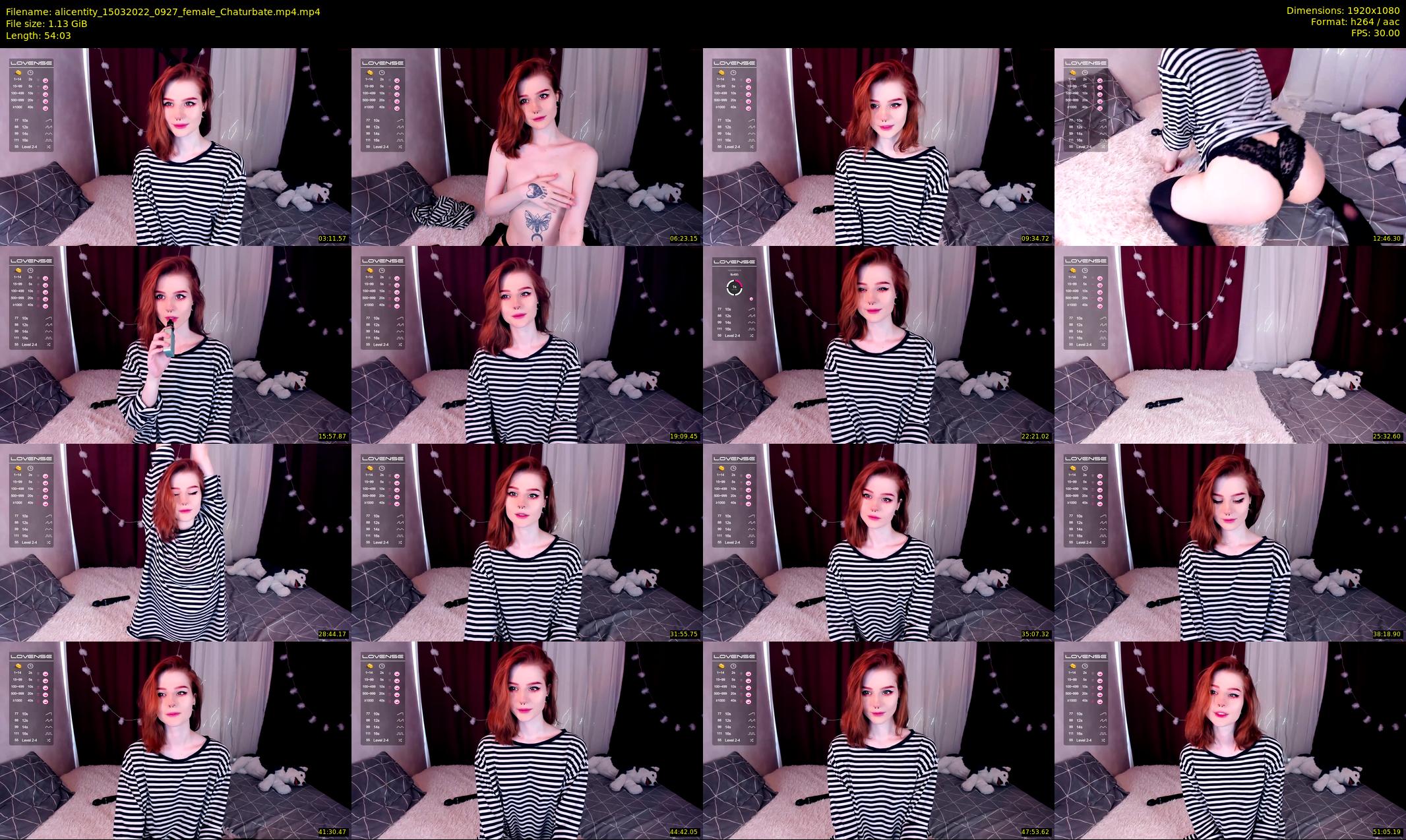 alicentity — 55 minute Chaturbate female cam show recording, 1080p, Mar 15, 2022