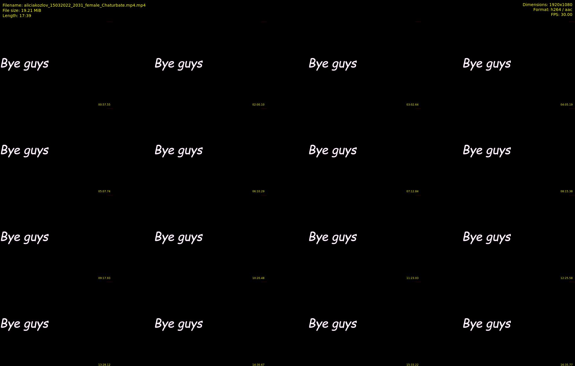aliciakozlov — 18 minute Chaturbate female cam show recording, 1080p, Mar 15, 2022