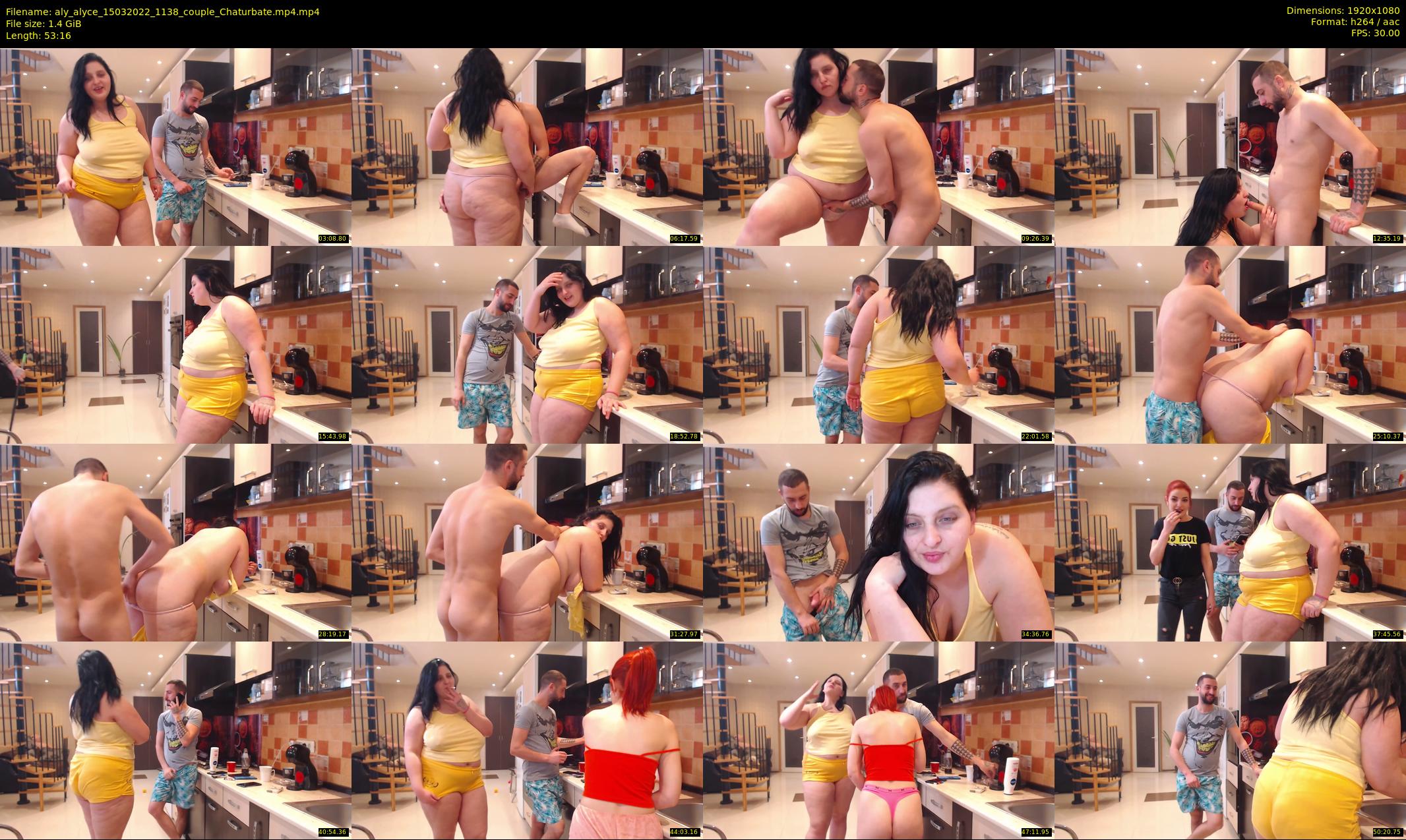 aly_alyce — 54 minute Chaturbate female cam show recording, 1080p, Mar 15, 2022