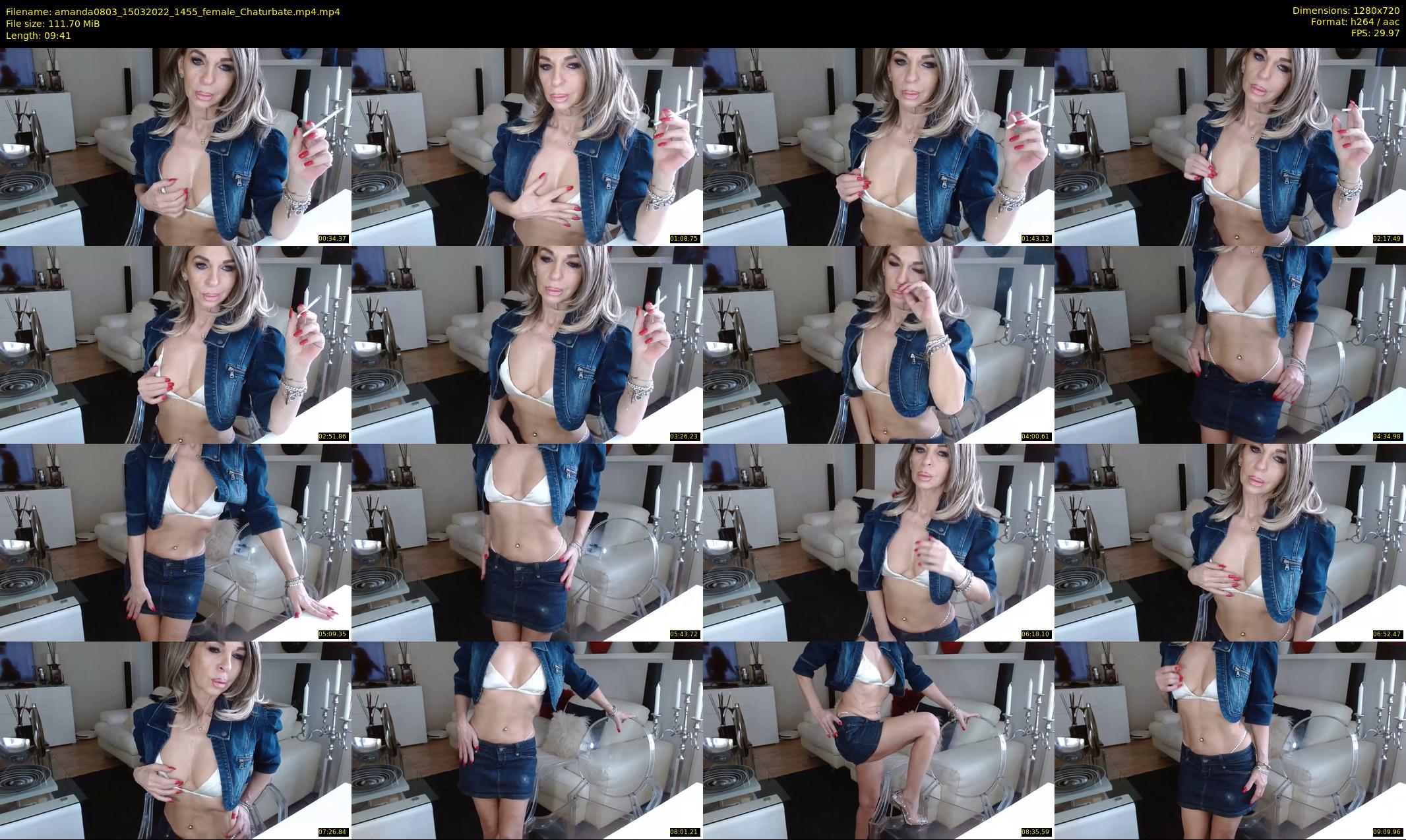 amanda0803 — 10 minute Chaturbate female cam show recording, 720p, Mar 15, 2022