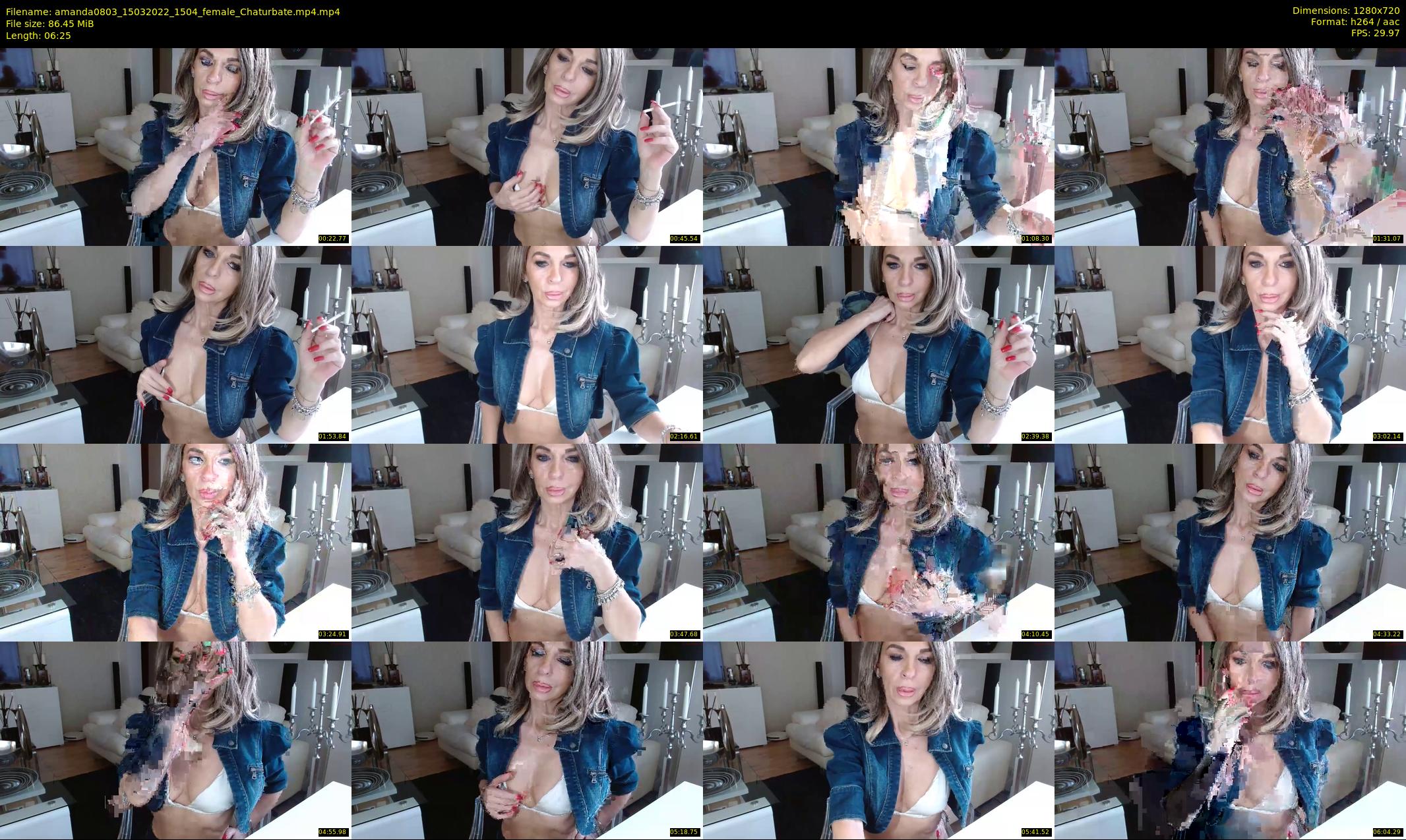 amanda0803 — 7 minute Chaturbate female cam show recording, 720p, Mar 15, 2022