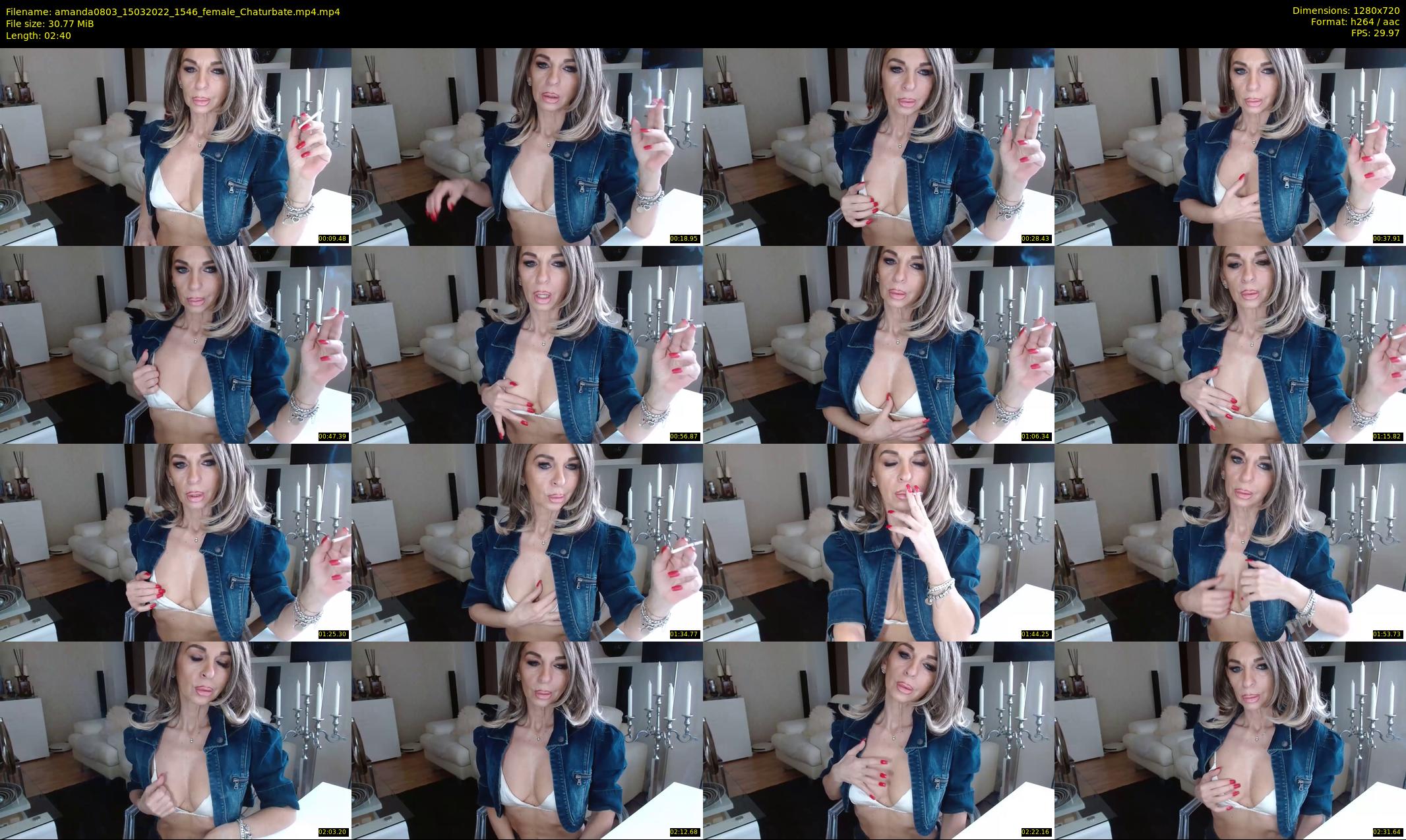 amanda0803 — 3 minute Chaturbate female cam show recording, 720p, Mar 15, 2022