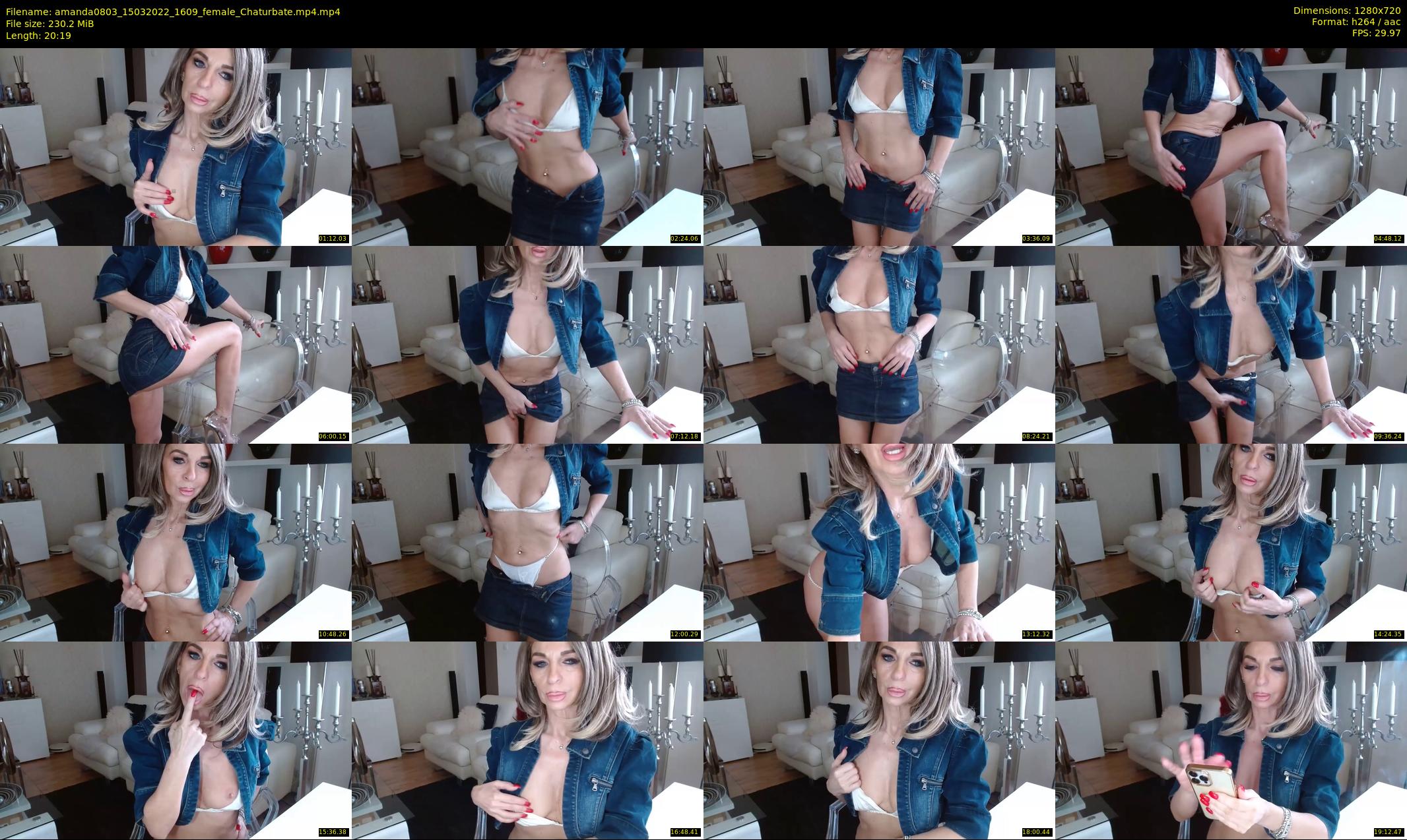 amanda0803 — 21 minute Chaturbate female cam show recording, 720p, Mar 15, 2022