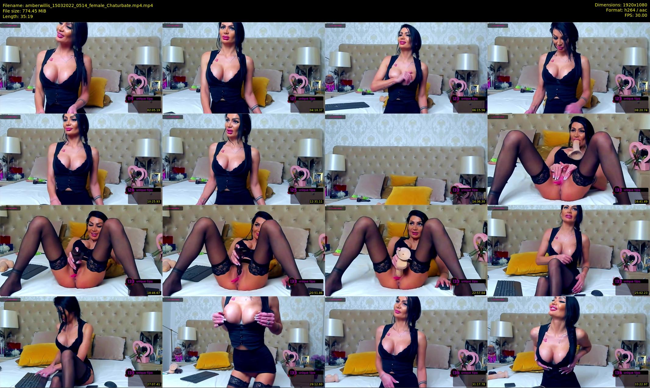 amberwillis — 36 minute Chaturbate female cam show recording, 1080p, Mar 15, 2022