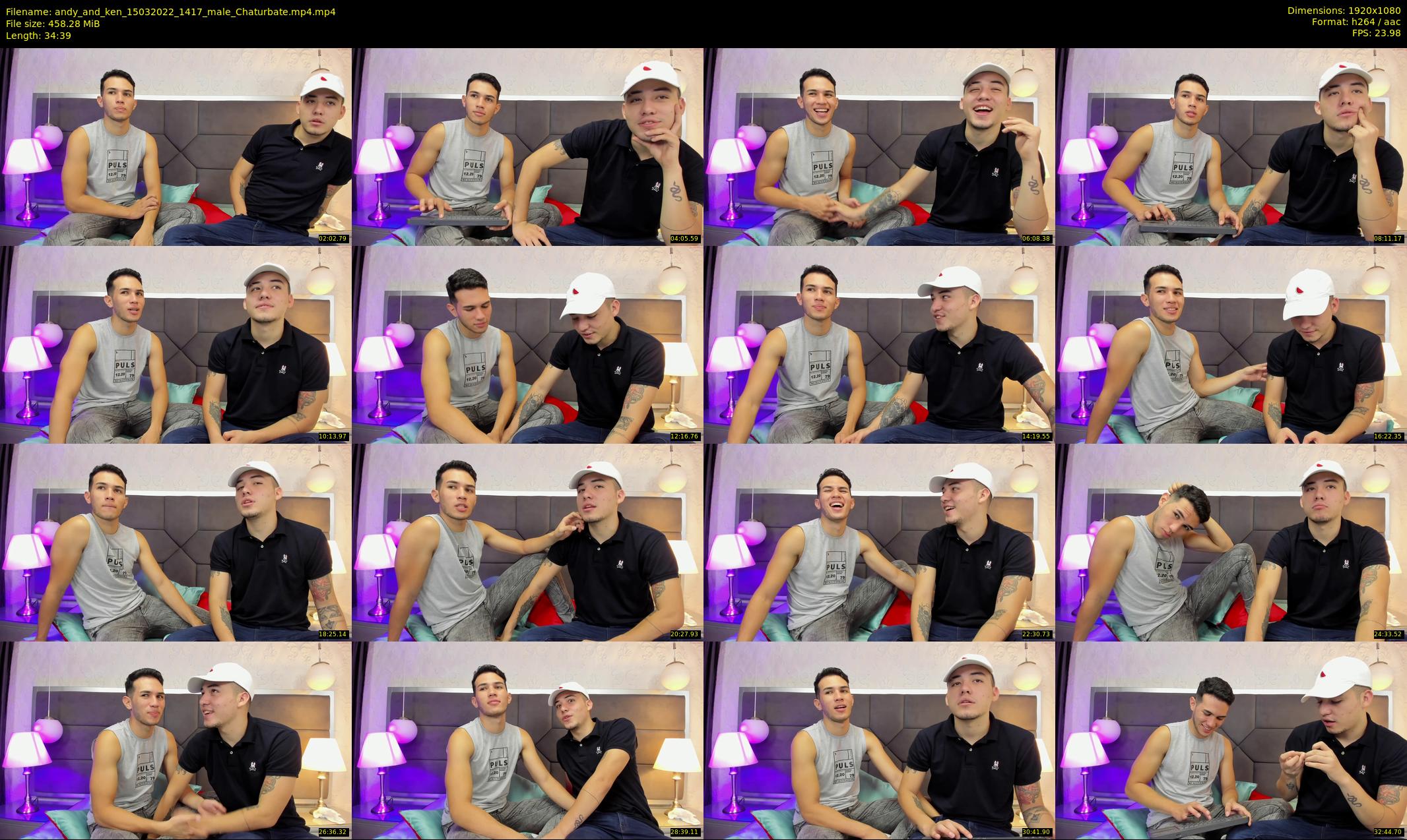 andy_and_ken — 35 minute Chaturbate male cam show recording, 1080p, Mar 15, 2022