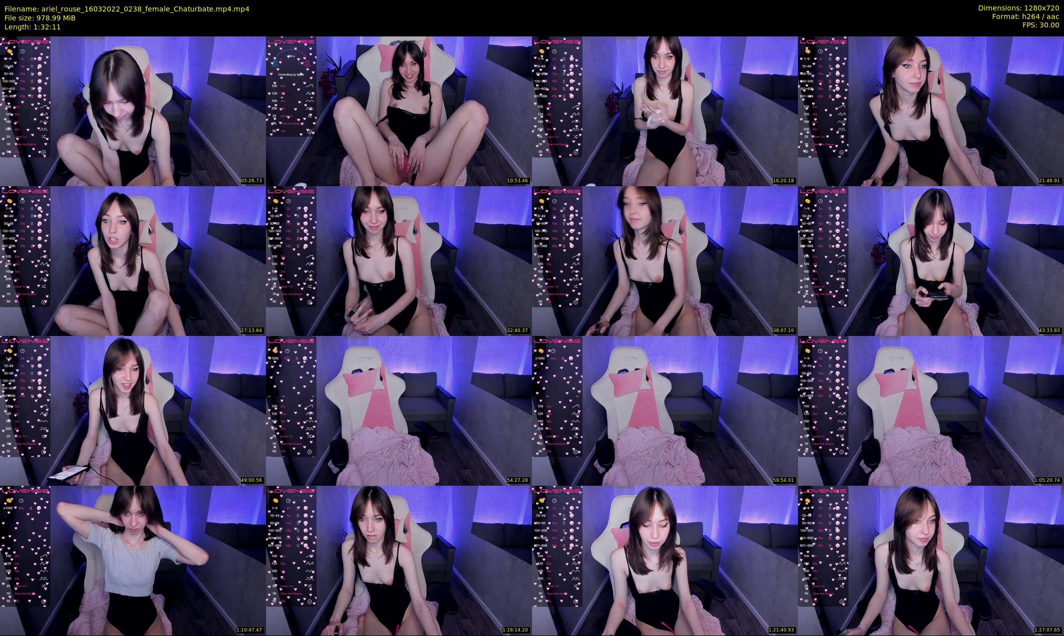 ariel_rouse — 93 minute Chaturbate female cam show recording, 720p, Mar 16, 2022