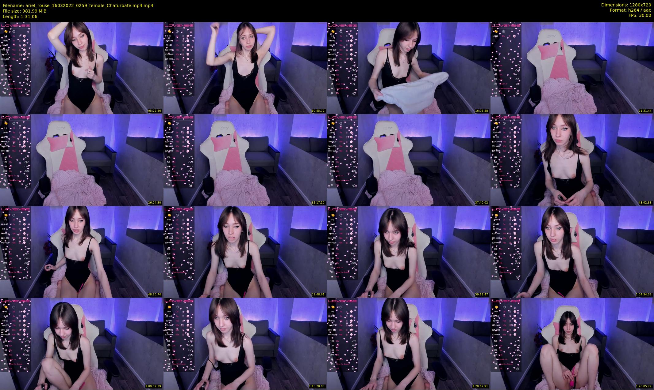 ariel_rouse — 92 minute Chaturbate female cam show recording, 720p, Mar 16, 2022
