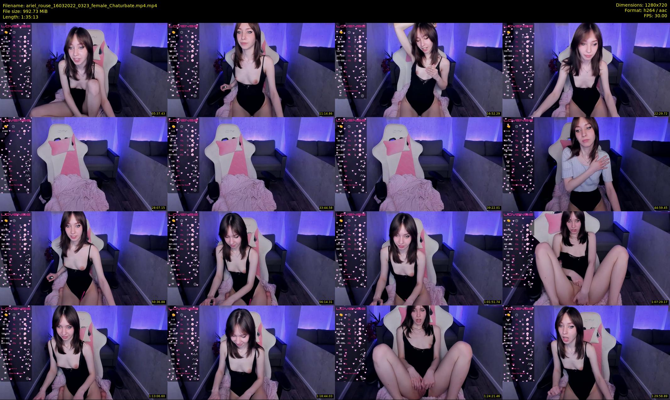ariel_rouse — 96 minute Chaturbate female cam show recording, 720p, Mar 16, 2022