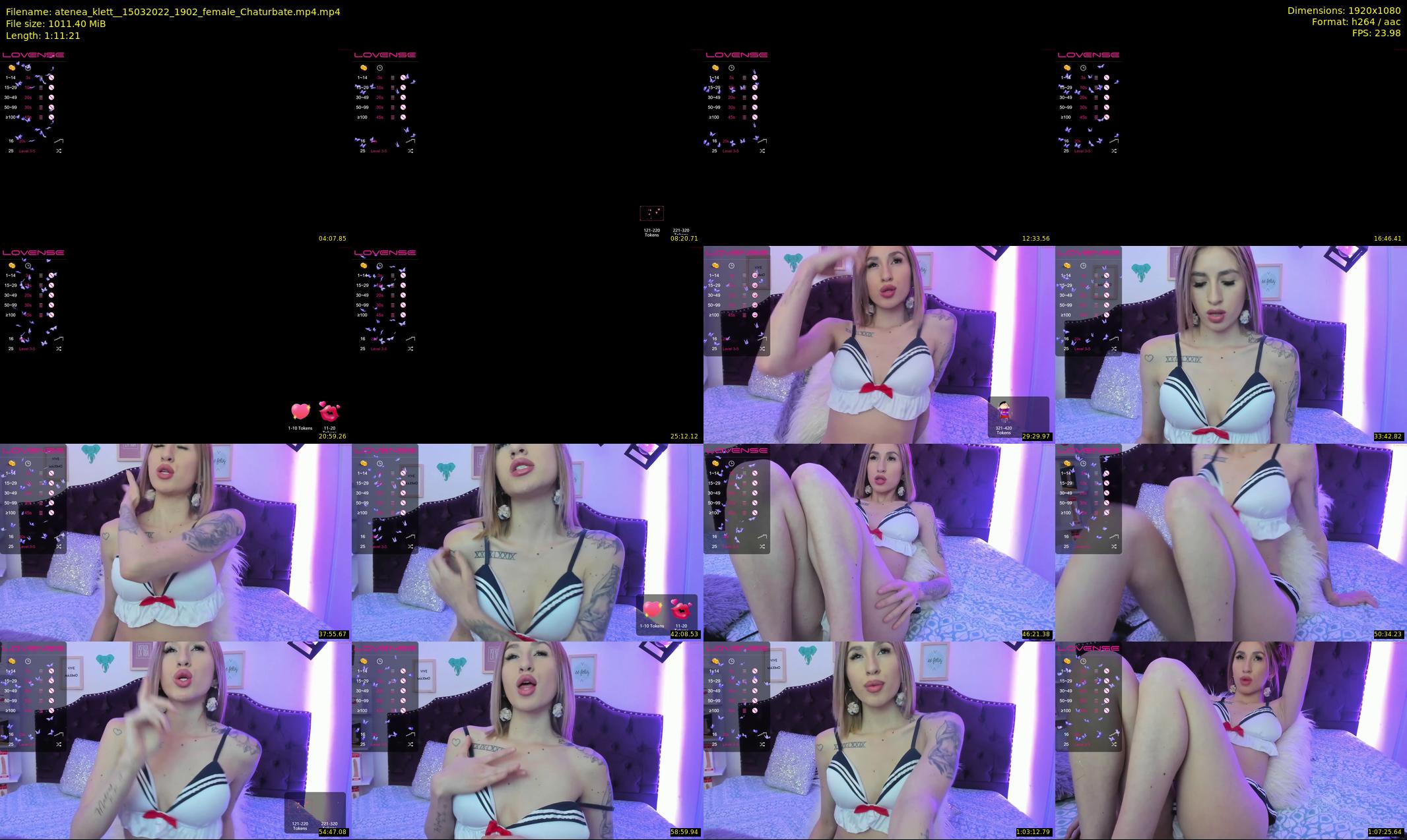 atenea_klett_ — 72 minute Chaturbate female cam show recording, 1080p, Mar 15, 2022
