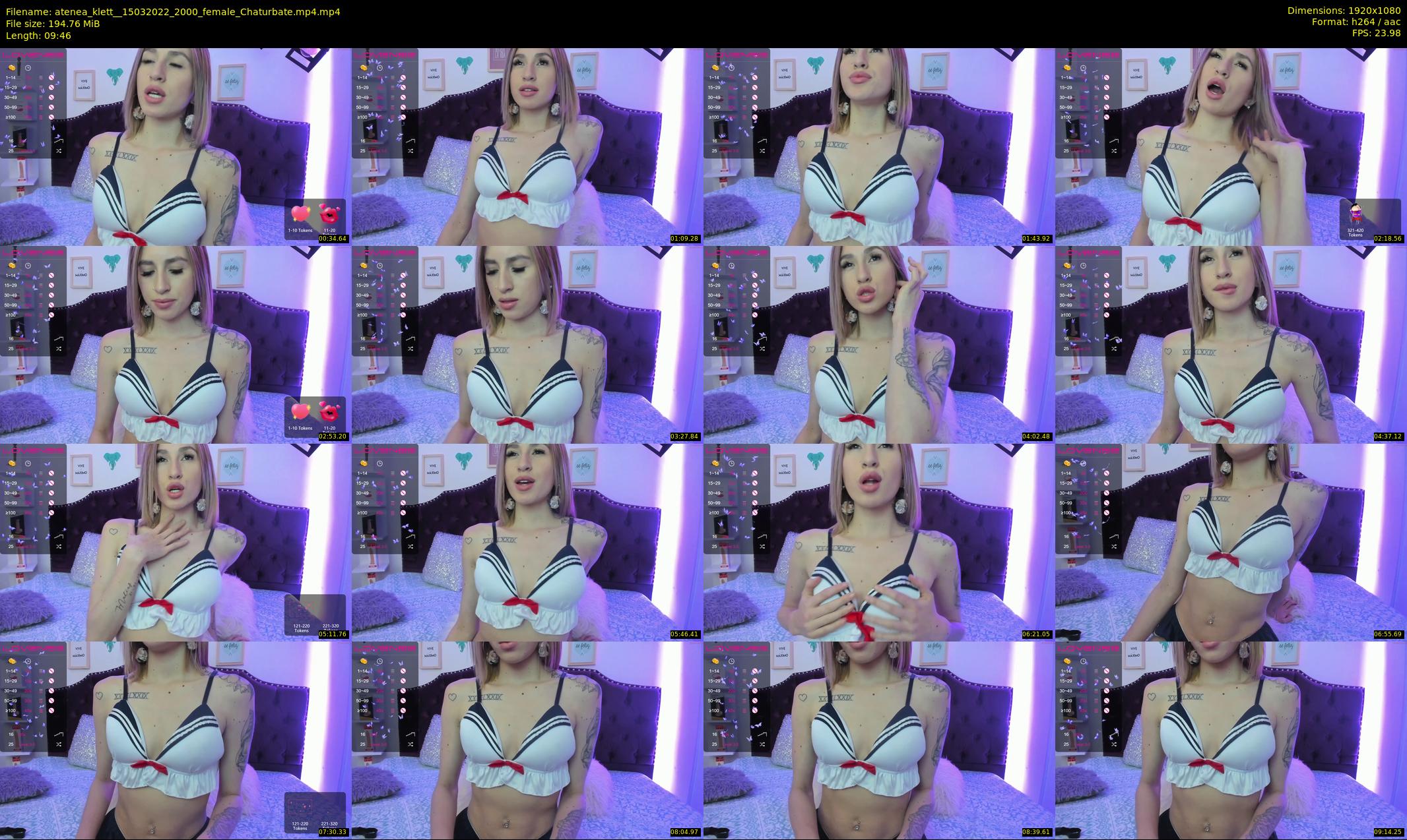 atenea_klett_ — 10 minute Chaturbate female cam show recording, 1080p, Mar 15, 2022