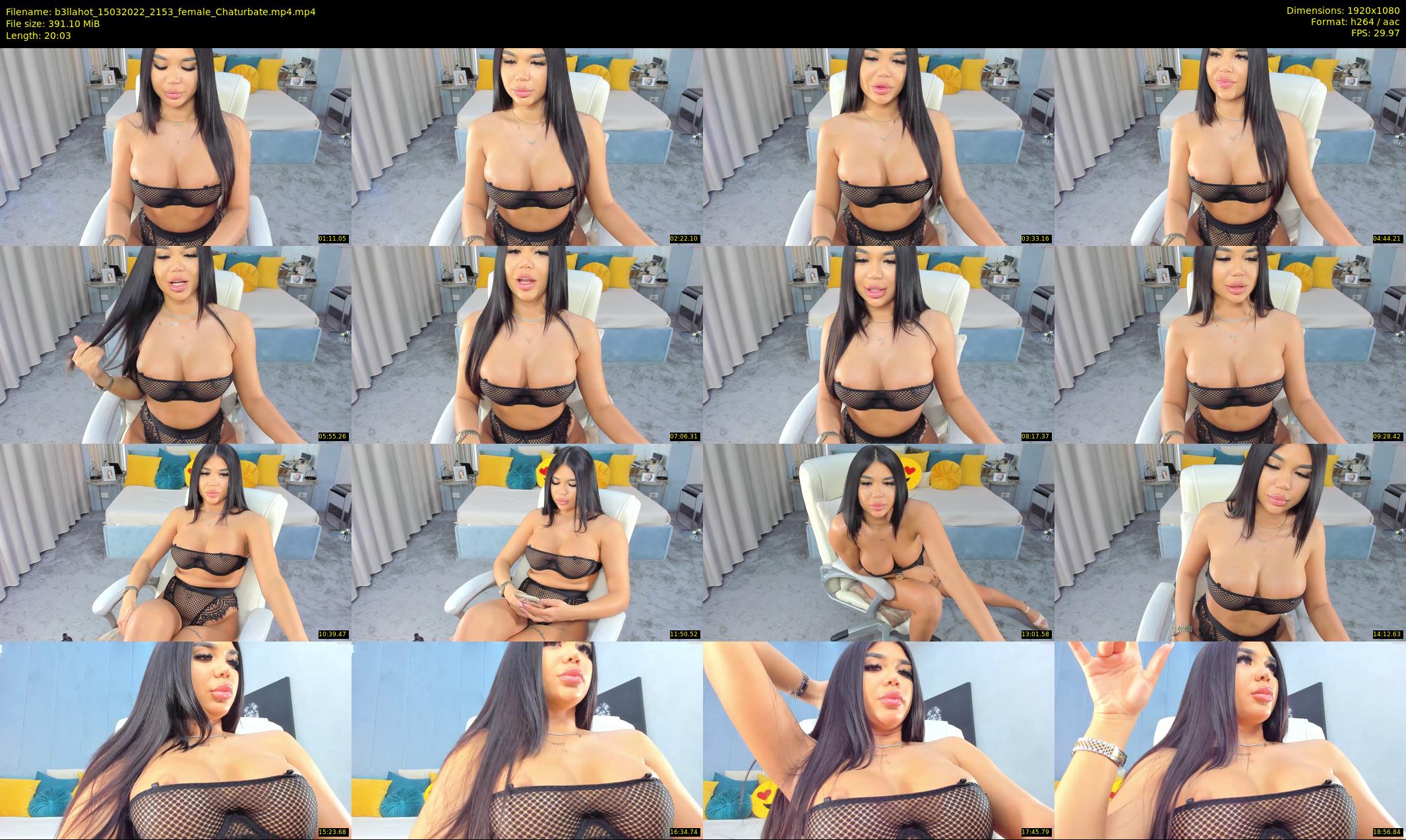 b3llahot — 21 minute Chaturbate female cam show recording, 1080p, Mar 15, 2022