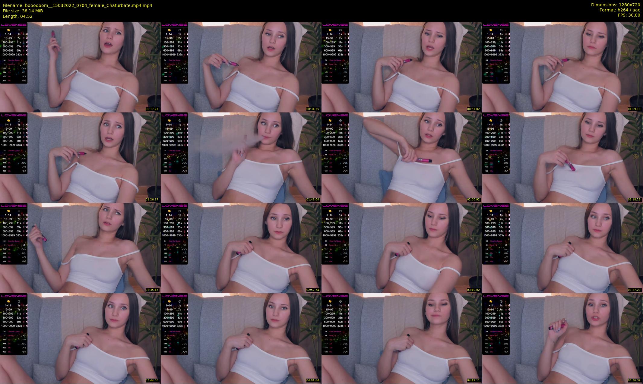 boooooom_ — 5 minute Chaturbate female cam show recording, 720p, Mar 15, 2022