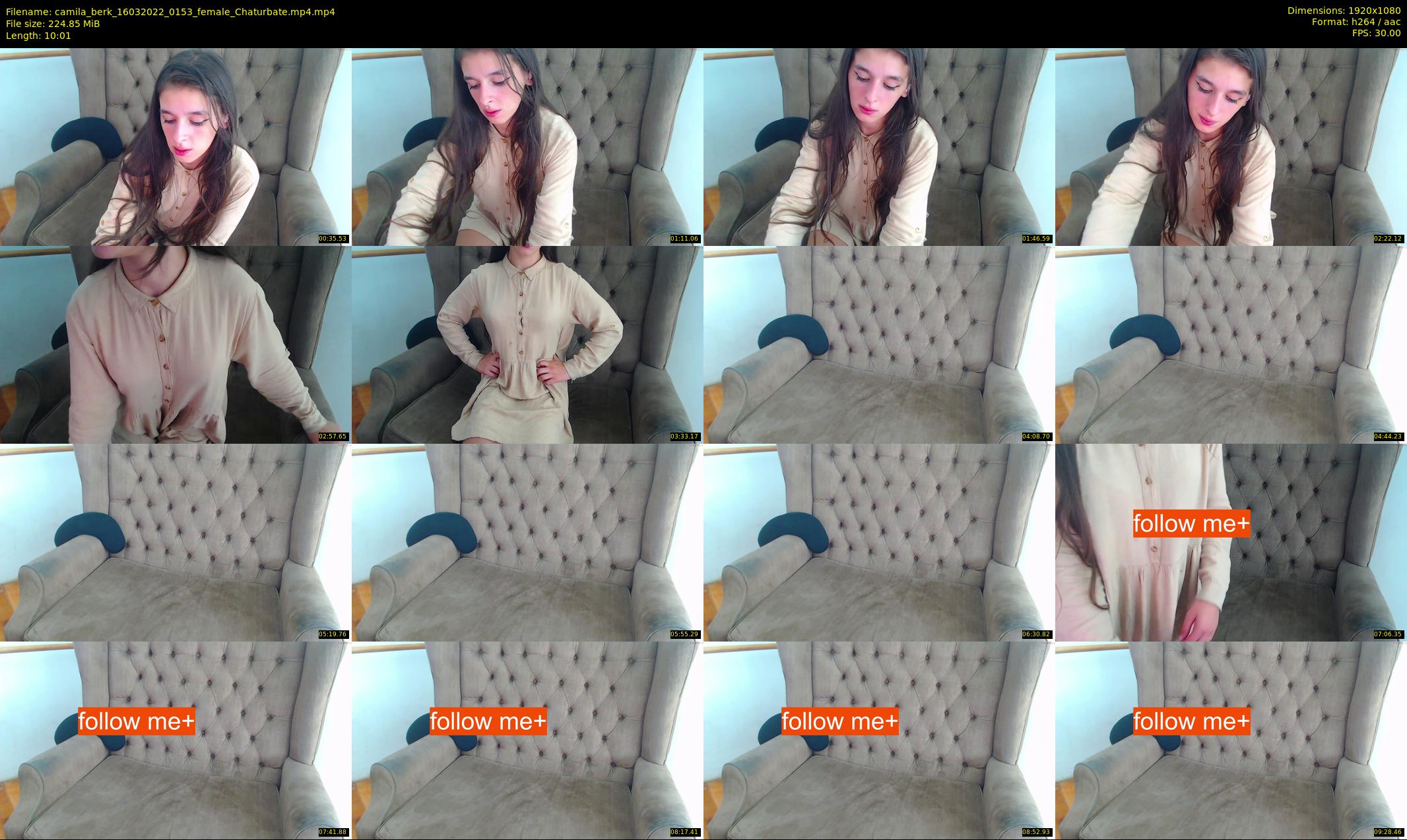camila_berk — 11 minute Chaturbate female cam show recording, 1080p, Mar 16, 2022
