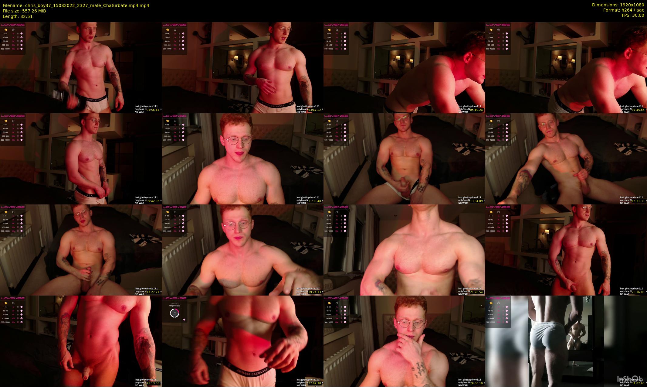 chris_boy37 — 33 minute Chaturbate male cam show recording, 1080p, Mar 15, 2022