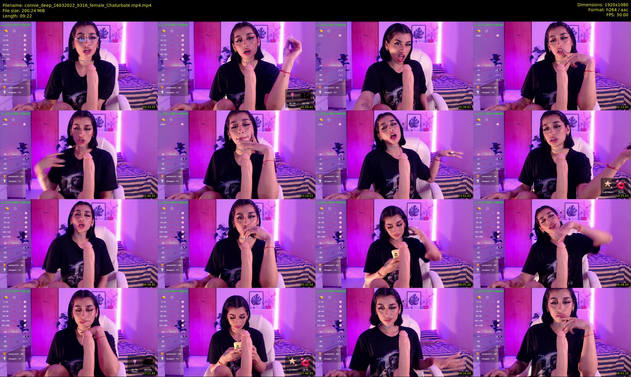 connie_deep — 10 minute Chaturbate female cam show recording, 1080p, Mar 16, 2022