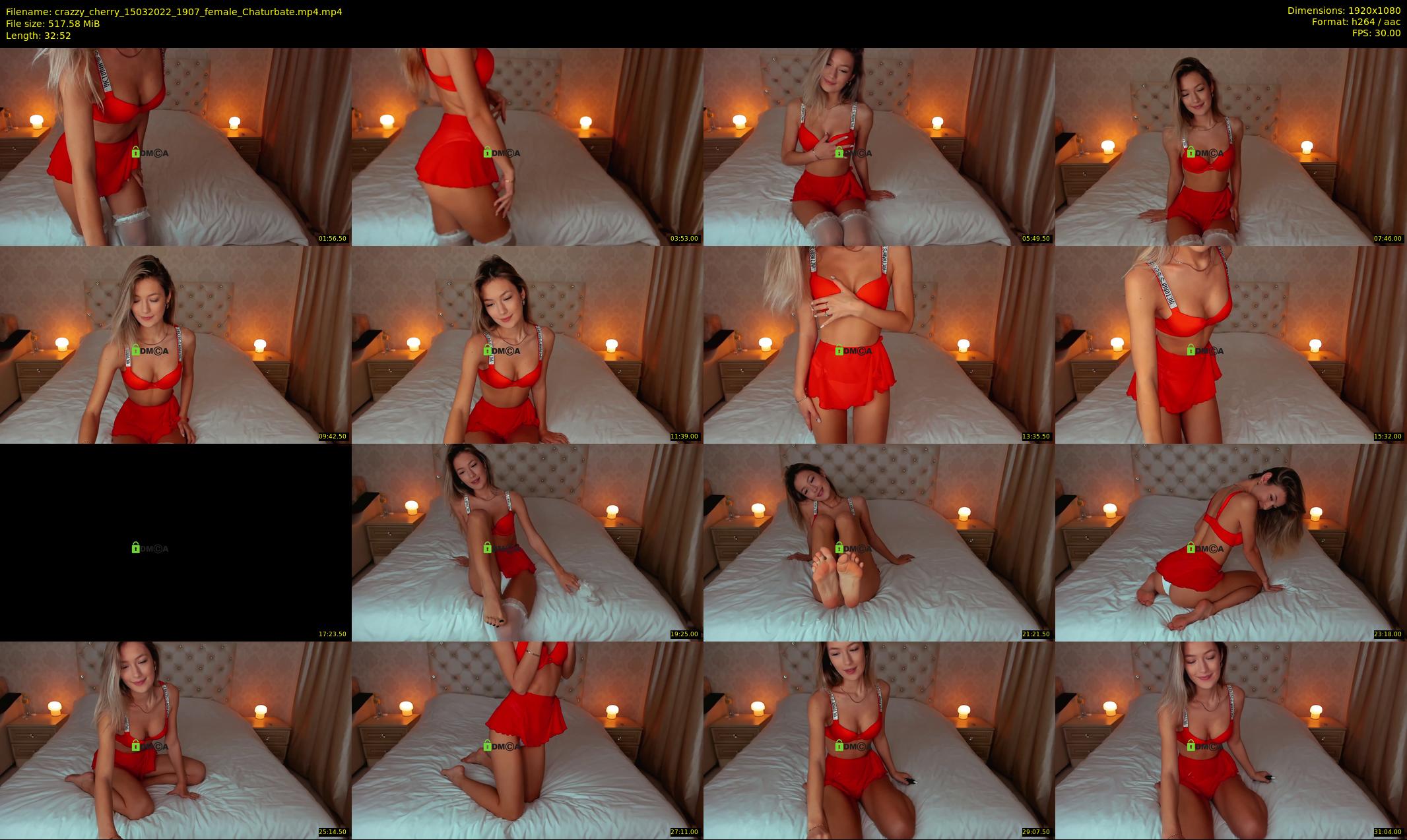 crazzy_cherry — 33 minute Chaturbate female cam show recording, 1080p, Mar 15, 2022