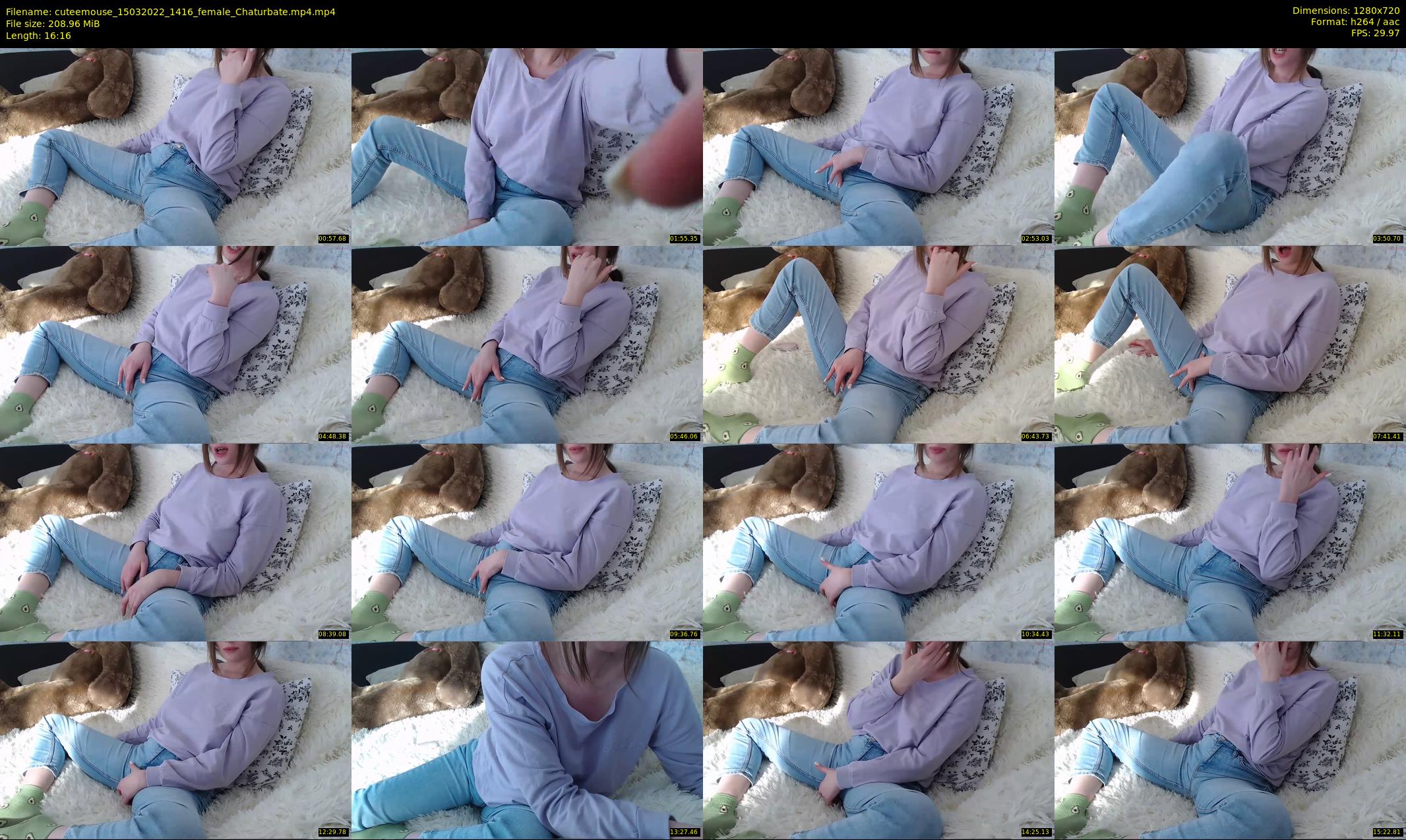 cuteemouse — 17 minute Chaturbate female cam show recording, 720p, Mar 15, 2022
