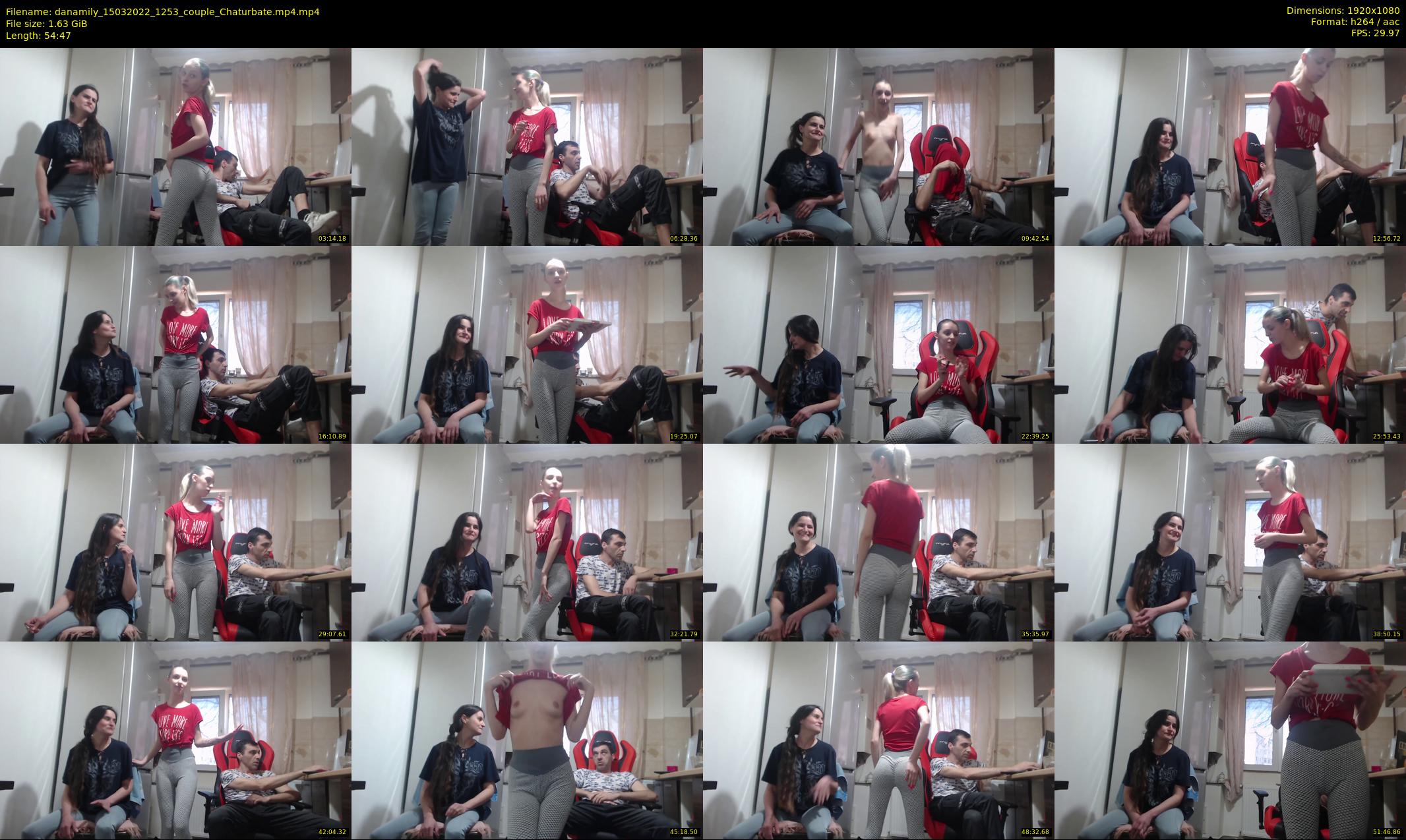 danamily — 55 minute Chaturbate female cam show recording, 1080p, Mar 15, 2022