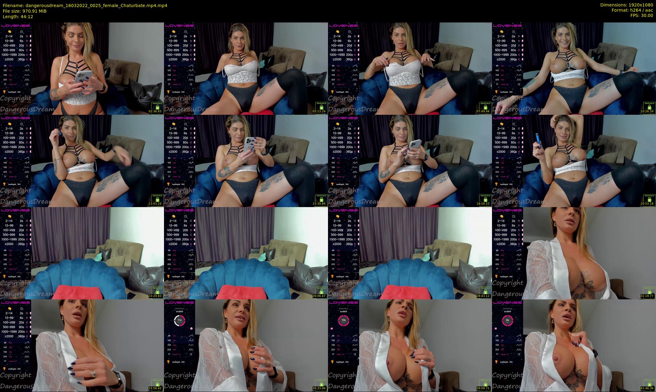 dangerousdream — 45 minute Chaturbate couple cam show recording, 1080p, Mar 16, 2022