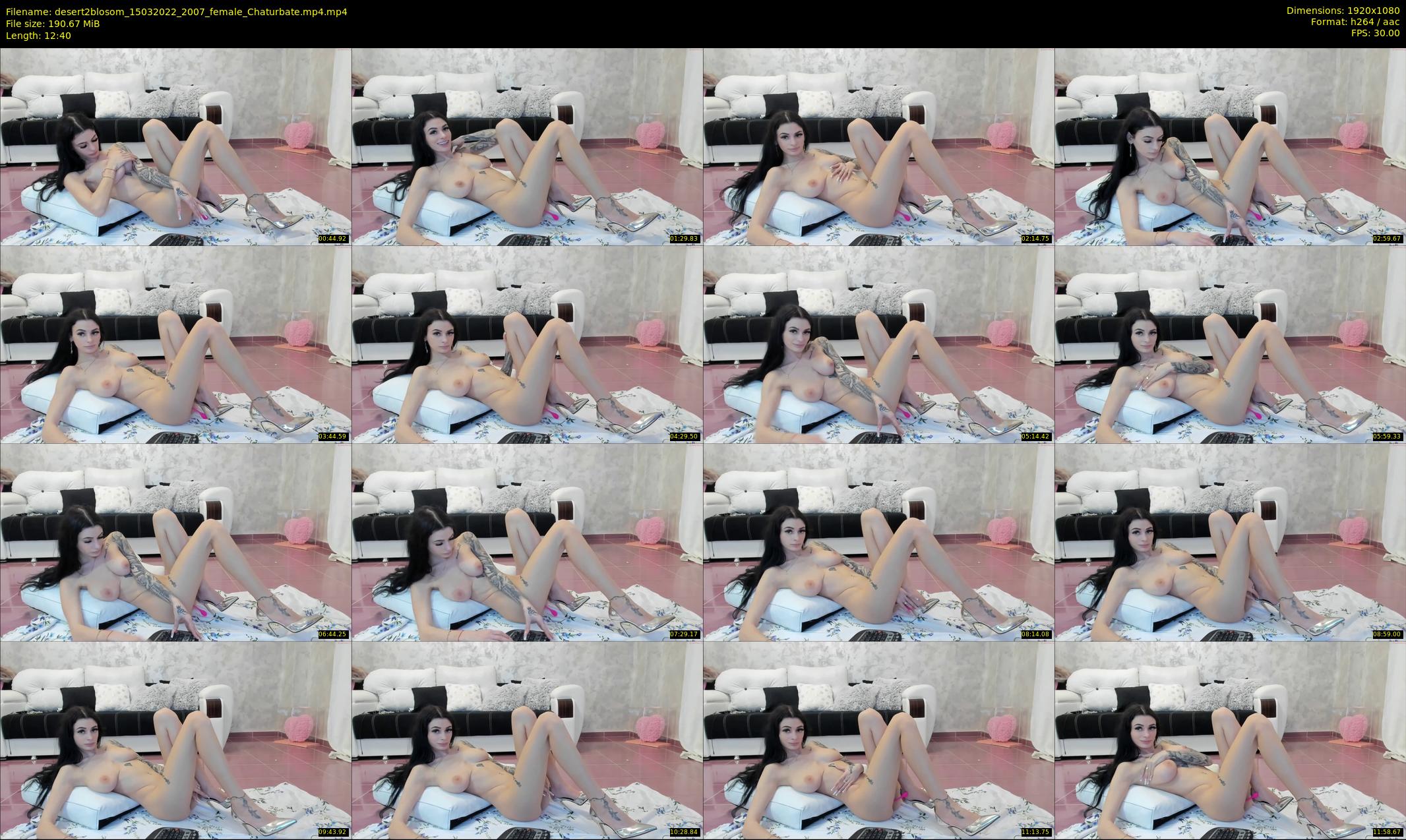 desert2blosom — 13 minute Chaturbate female cam show recording, 1080p, Mar 15, 2022