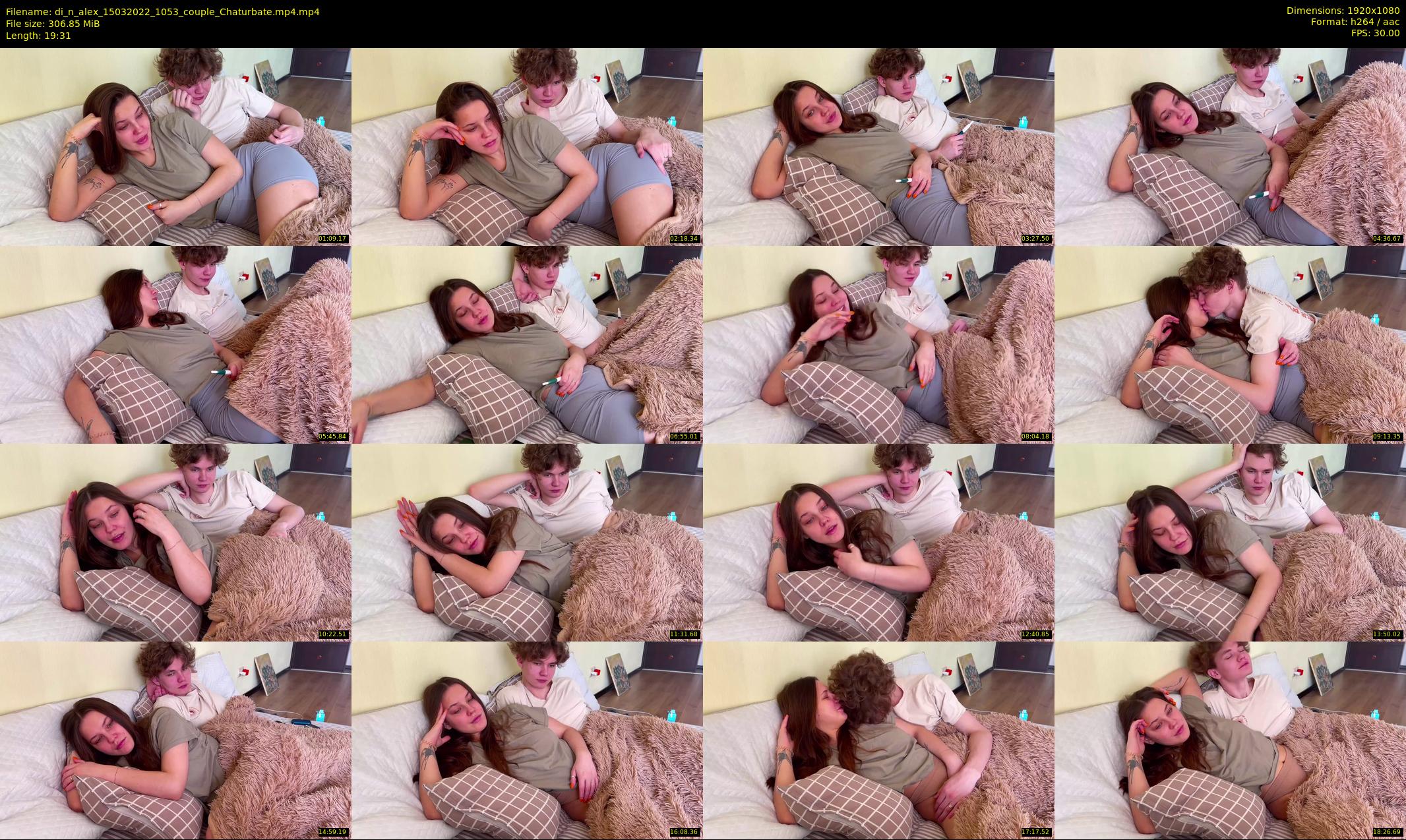 di_n_alex — 20 minute Chaturbate couple cam show recording, 1080p, Mar 15, 2022